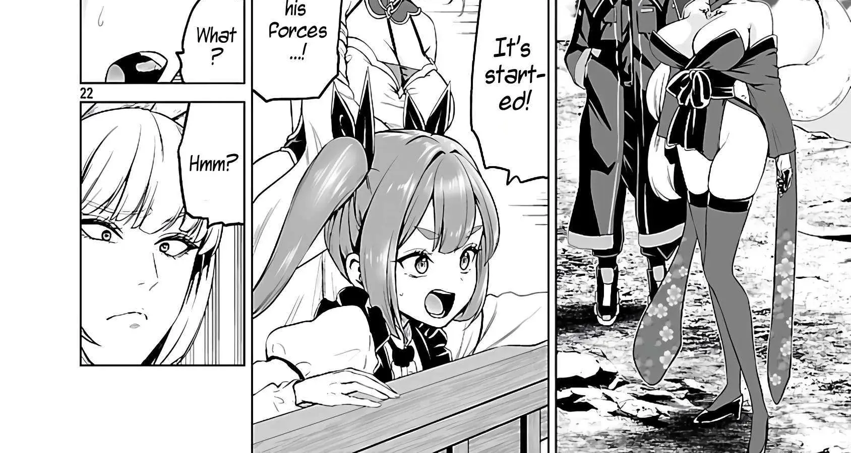 The Otherworldly Harem Hero Chronicles ~The Beautiful Warrior Girls Can't Refuse Their Reckless Master Strategist's Outrageous Requests~ β Chapter 5.1 β Page 44