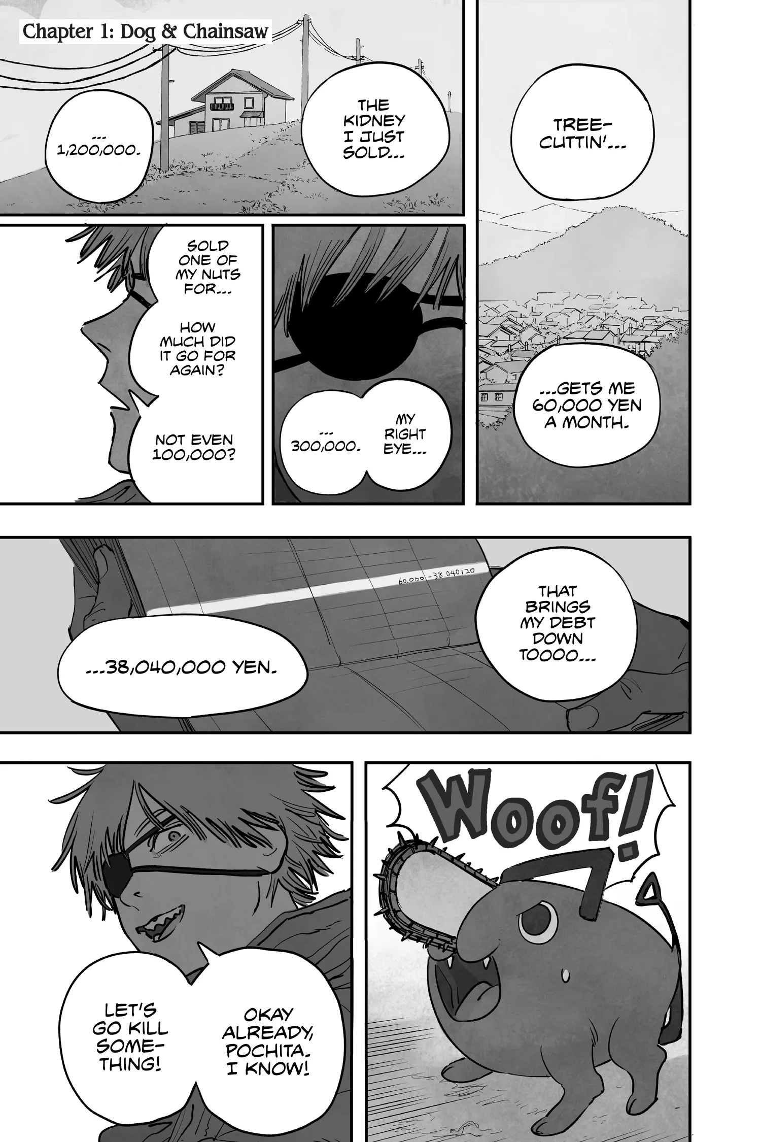 Chainsaw Man Manga β Chapter Vol 1 β Page 6