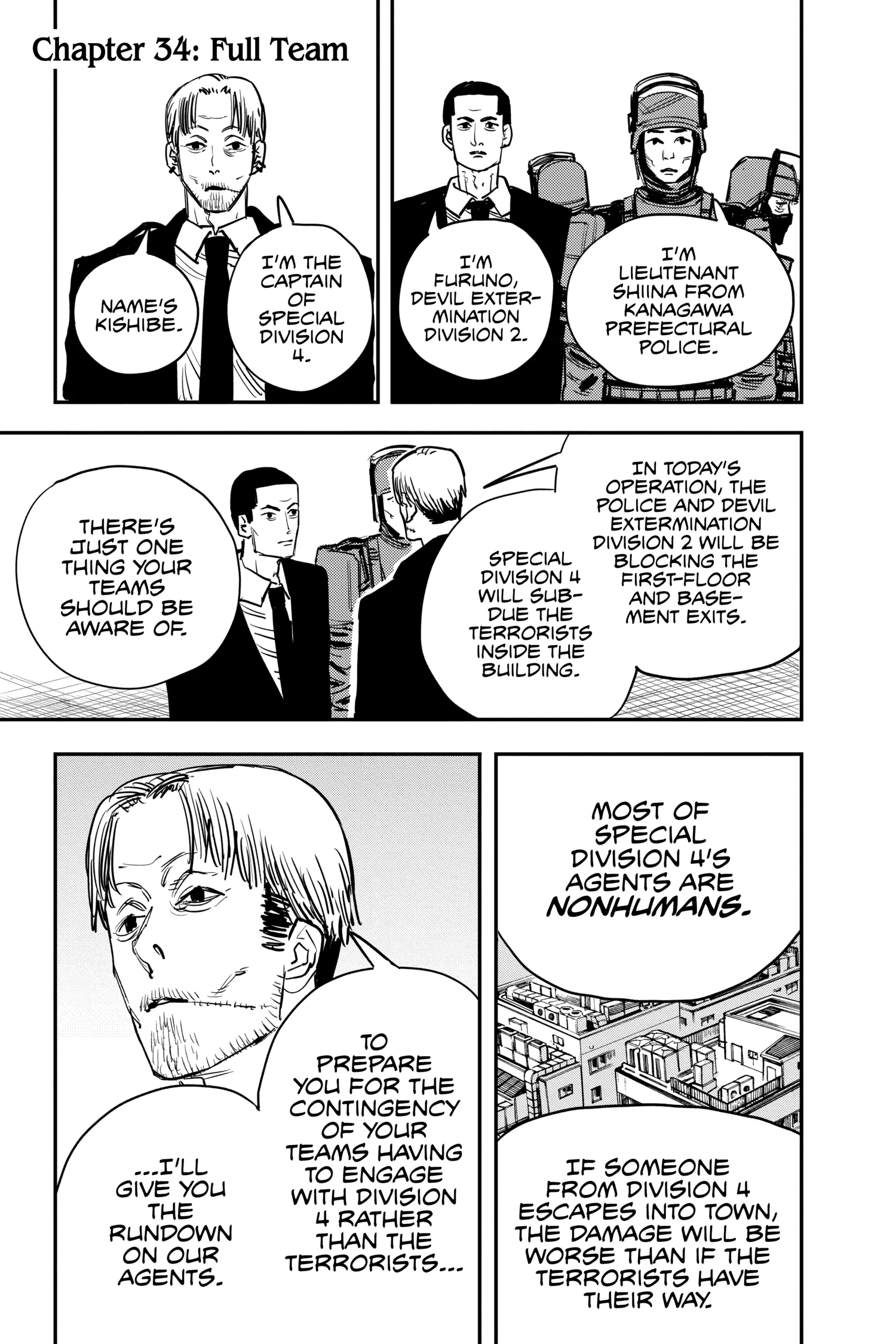 Chainsaw Man Manga β Chapter Vol 4 β Page 170