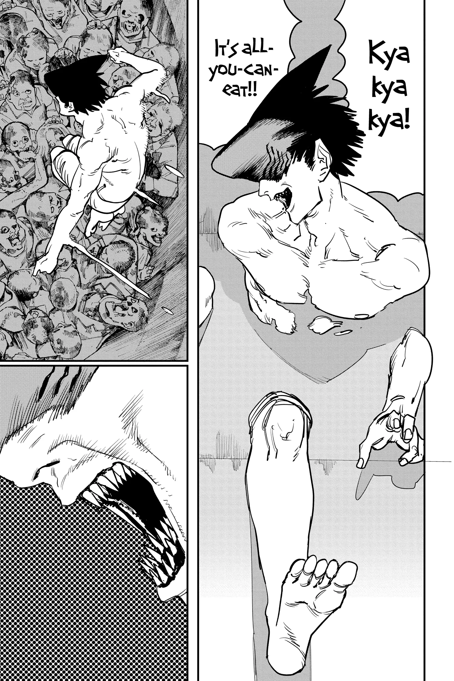 Chainsaw Man Manga β Chapter Vol 4 β Page 172