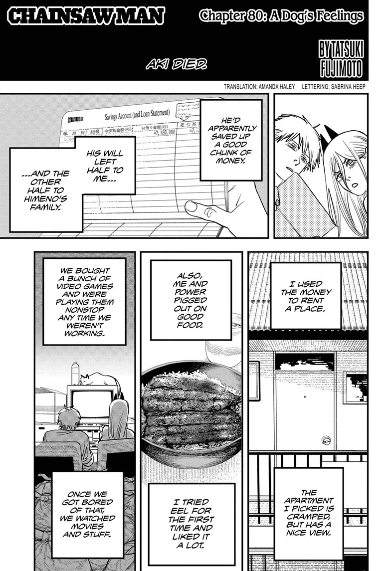 Chainsaw Man Manga β Chapter 80 β Page 1
