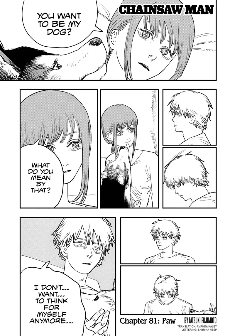 Chainsaw Man Manga β Chapter 81 β Page 1