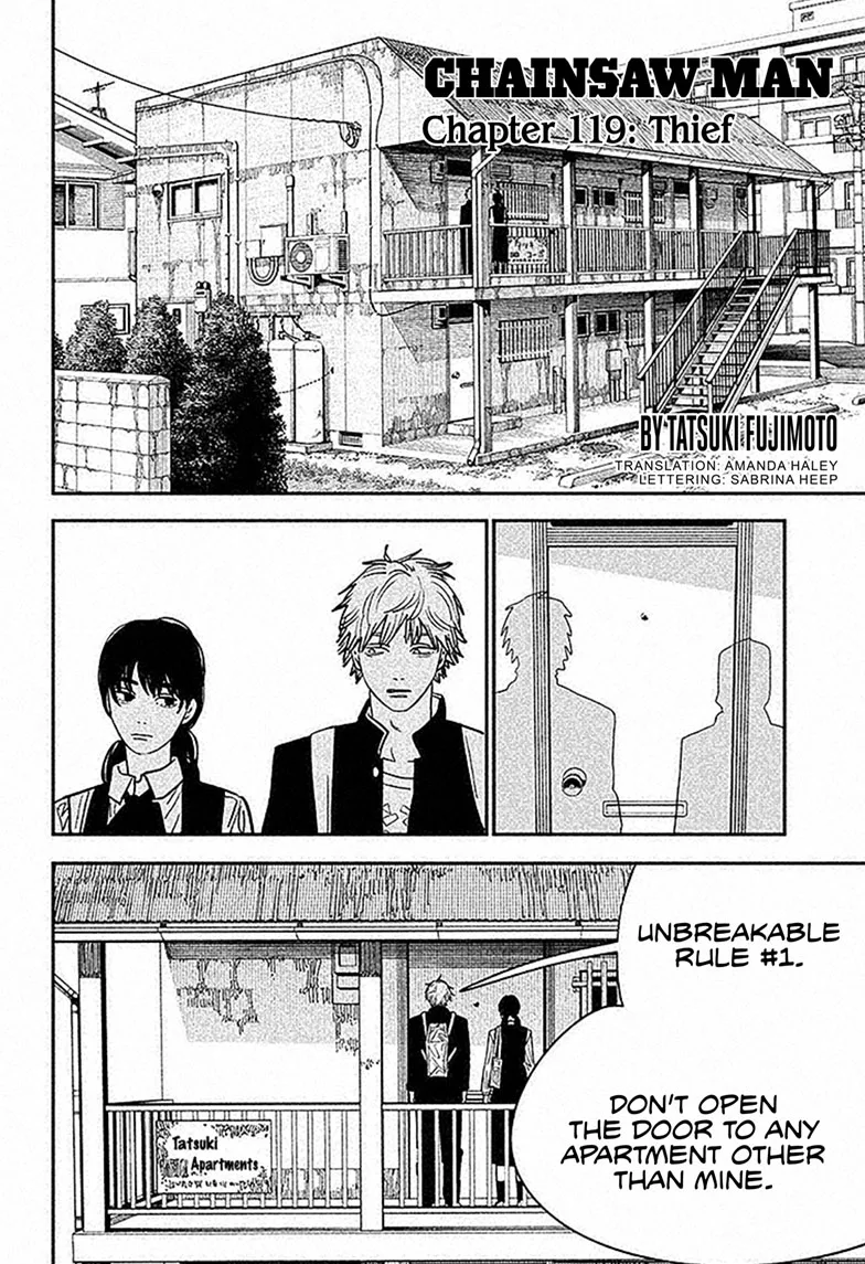 Chainsaw Man Manga — Chapter 119 — Page 1
