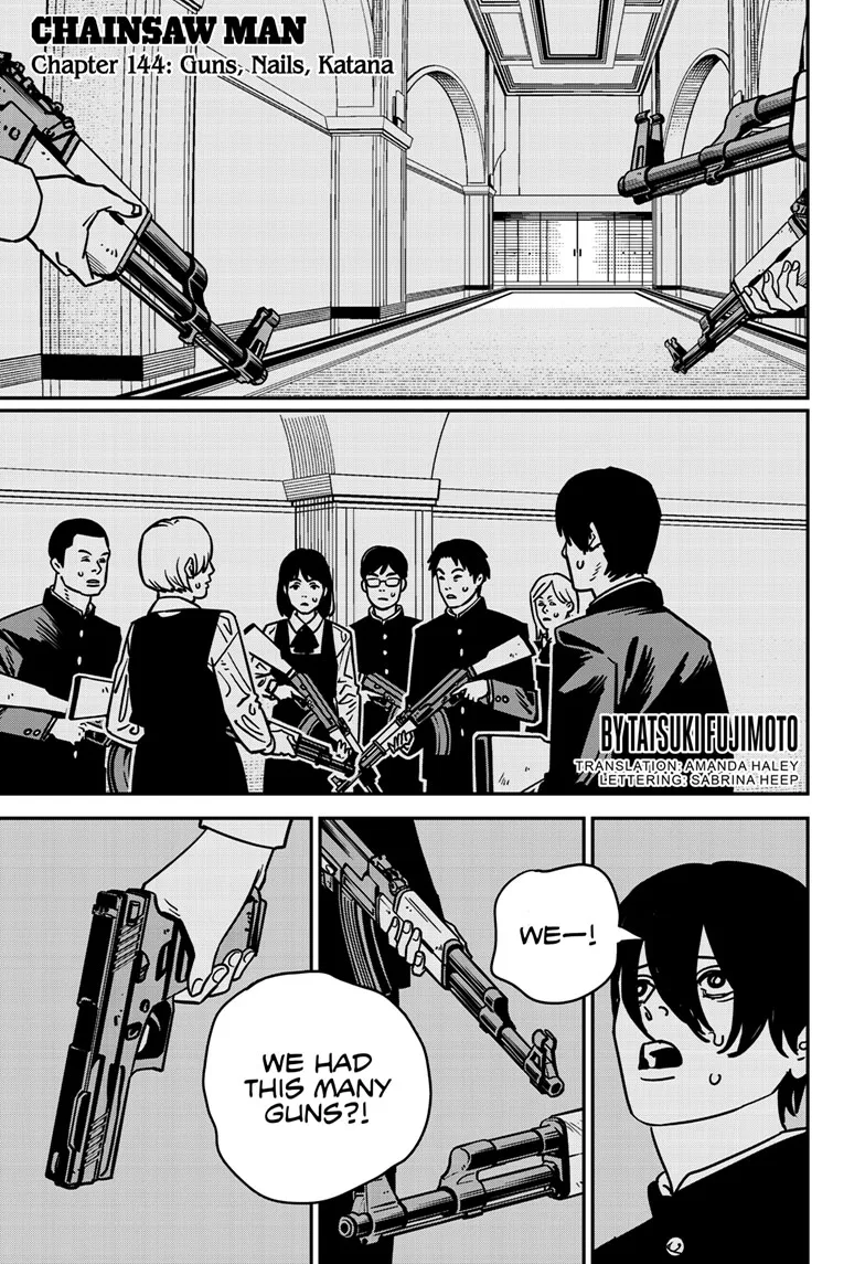 Chainsaw Man Manga — Chapter 144 — Page 1