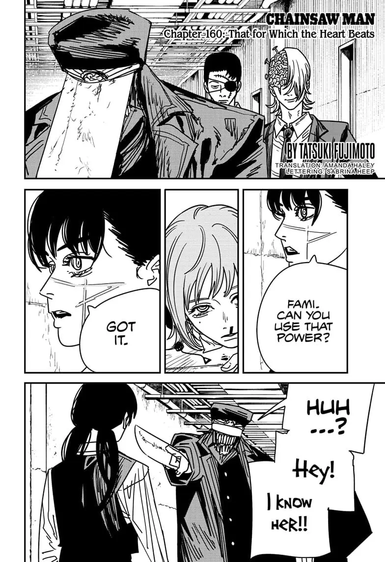 Chainsaw Man Manga β Chapter 160 β Page 1