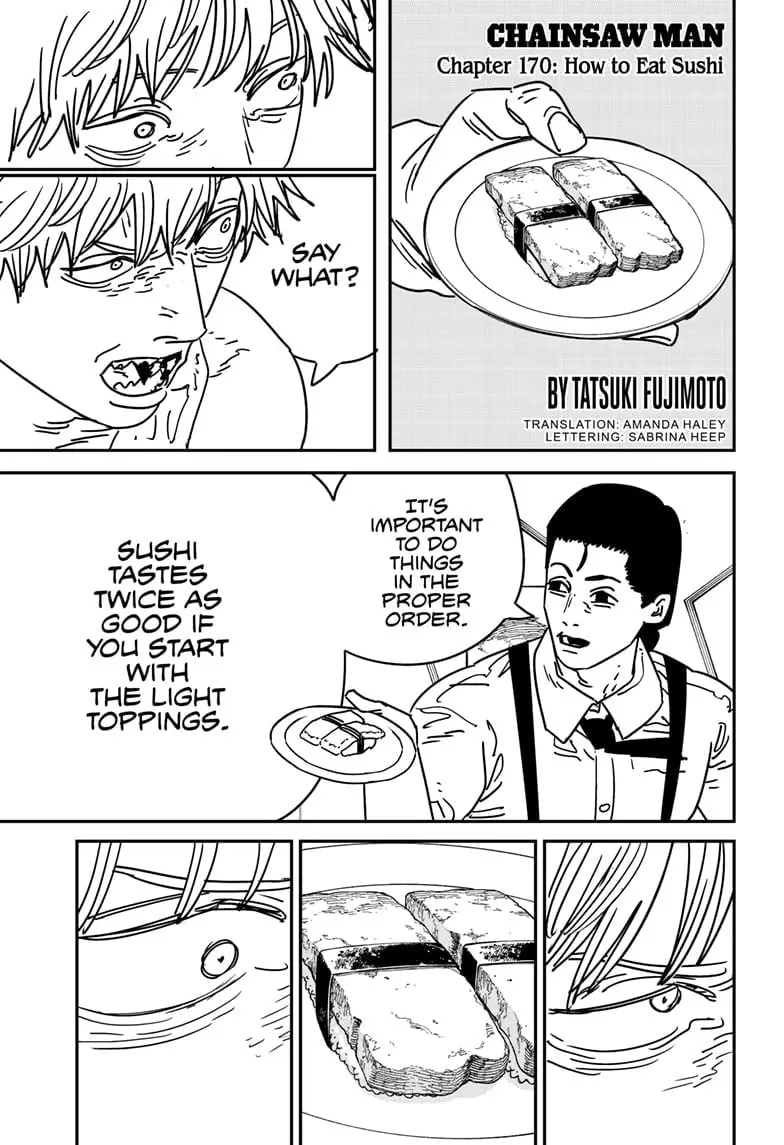 Chainsaw Man Manga β Chapter 170 β Page 1