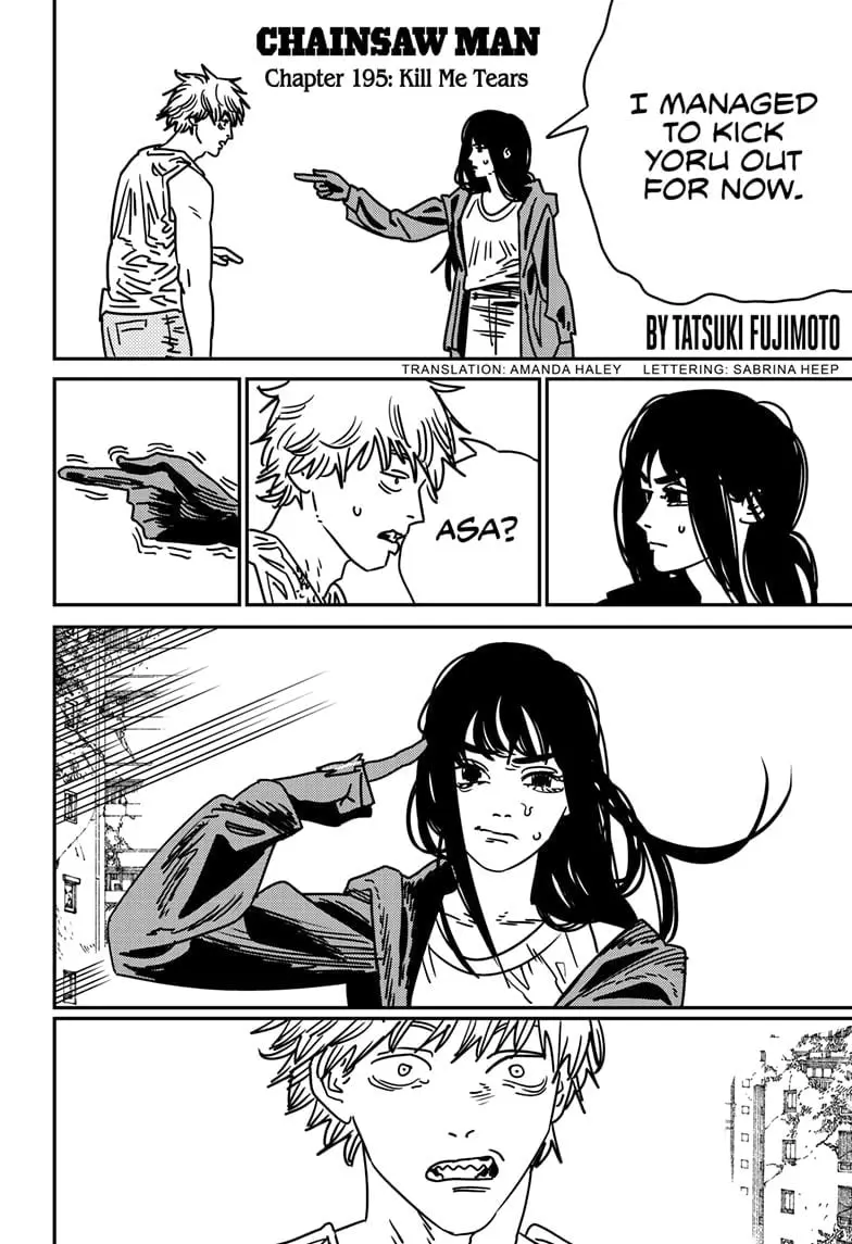Chainsaw Man Manga β Chapter 195 β Page 1