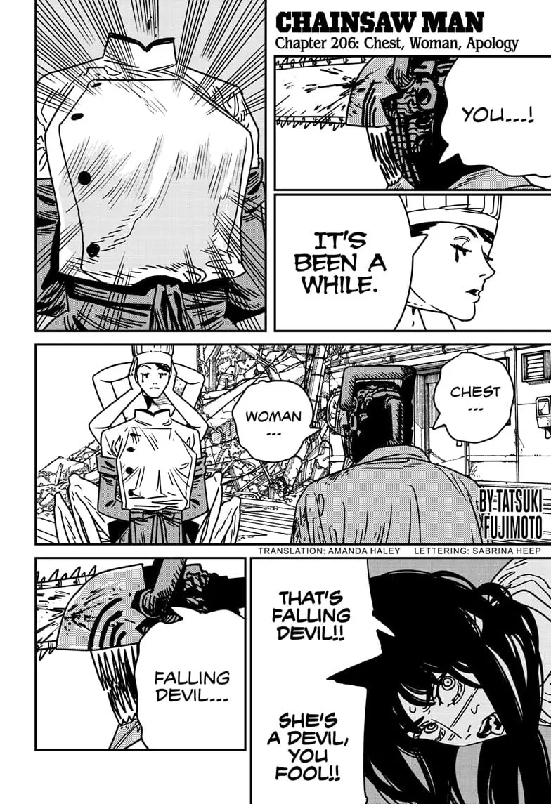 Chainsaw Man Manga β Chapter 206 β Page 1