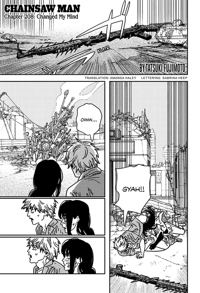 Chainsaw Man Manga β Chapter 208 β Page 1