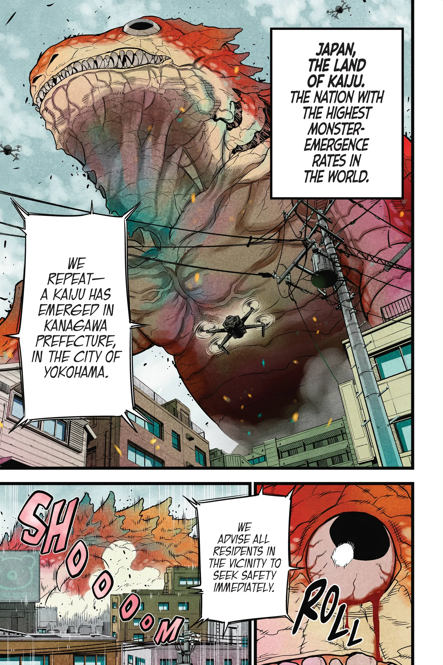 Kaiju No 8 Manga β Chapter Vol 1 β Page 2