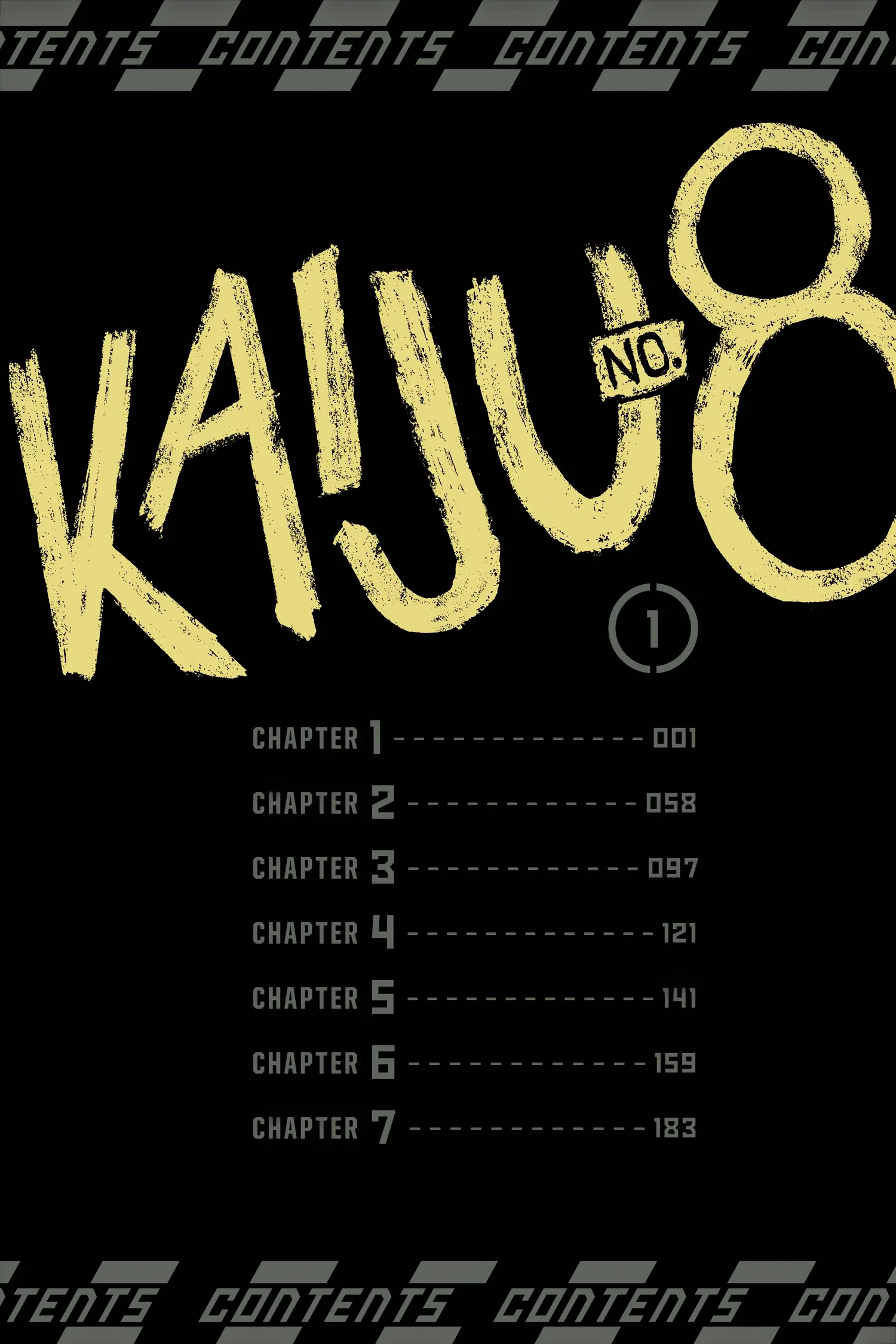 Kaiju No 8 Manga β Chapter Vol 1 β Page 4