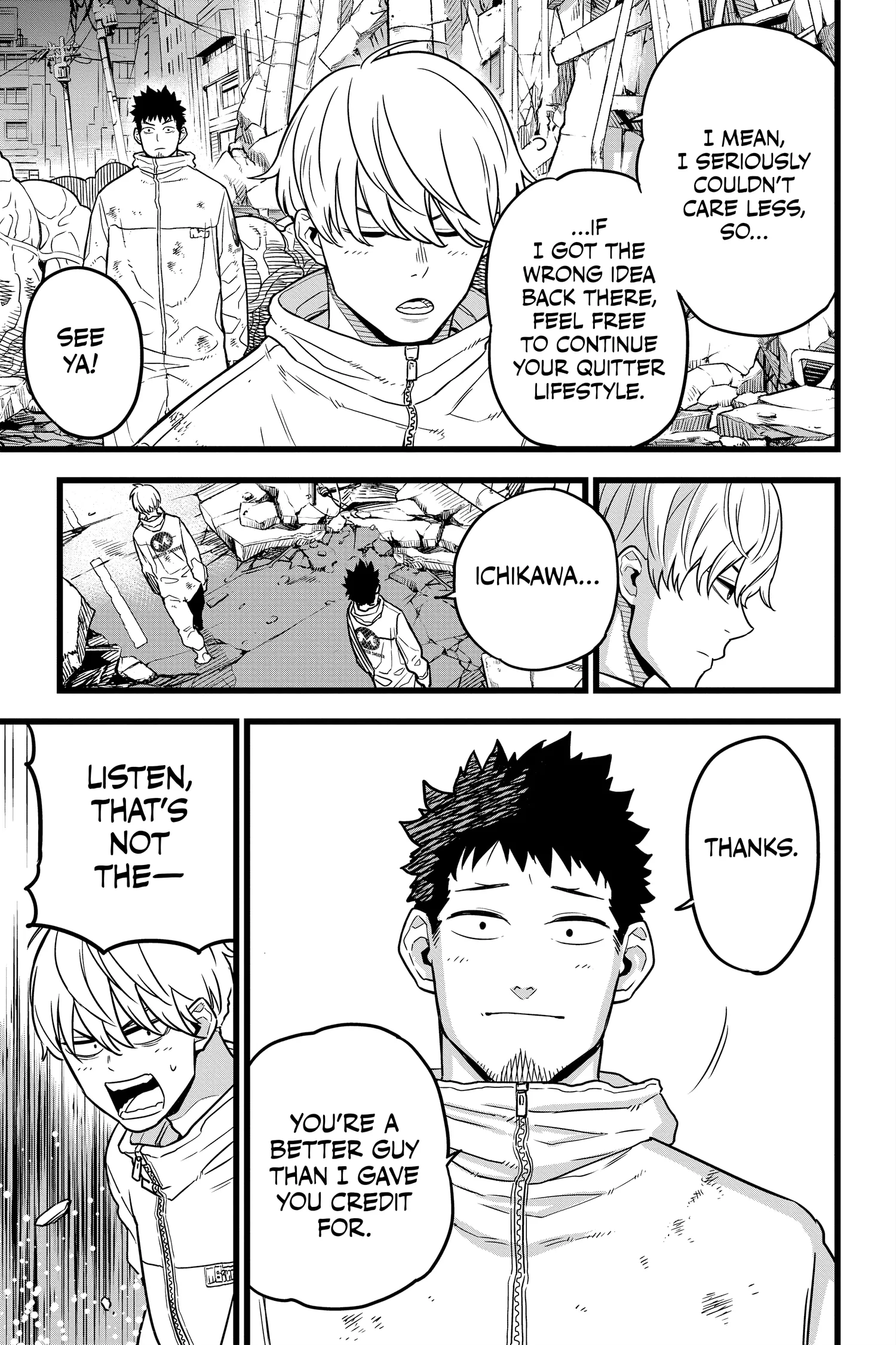 Kaiju No 8 Manga β Chapter Vol 1 β Page 28