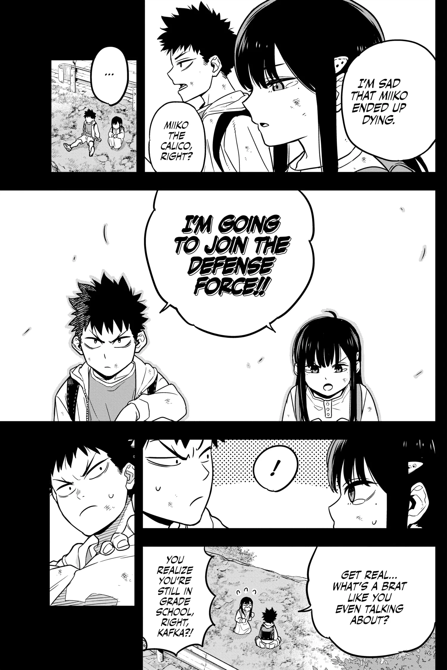 Kaiju No 8 Manga β Chapter Vol 1 β Page 36