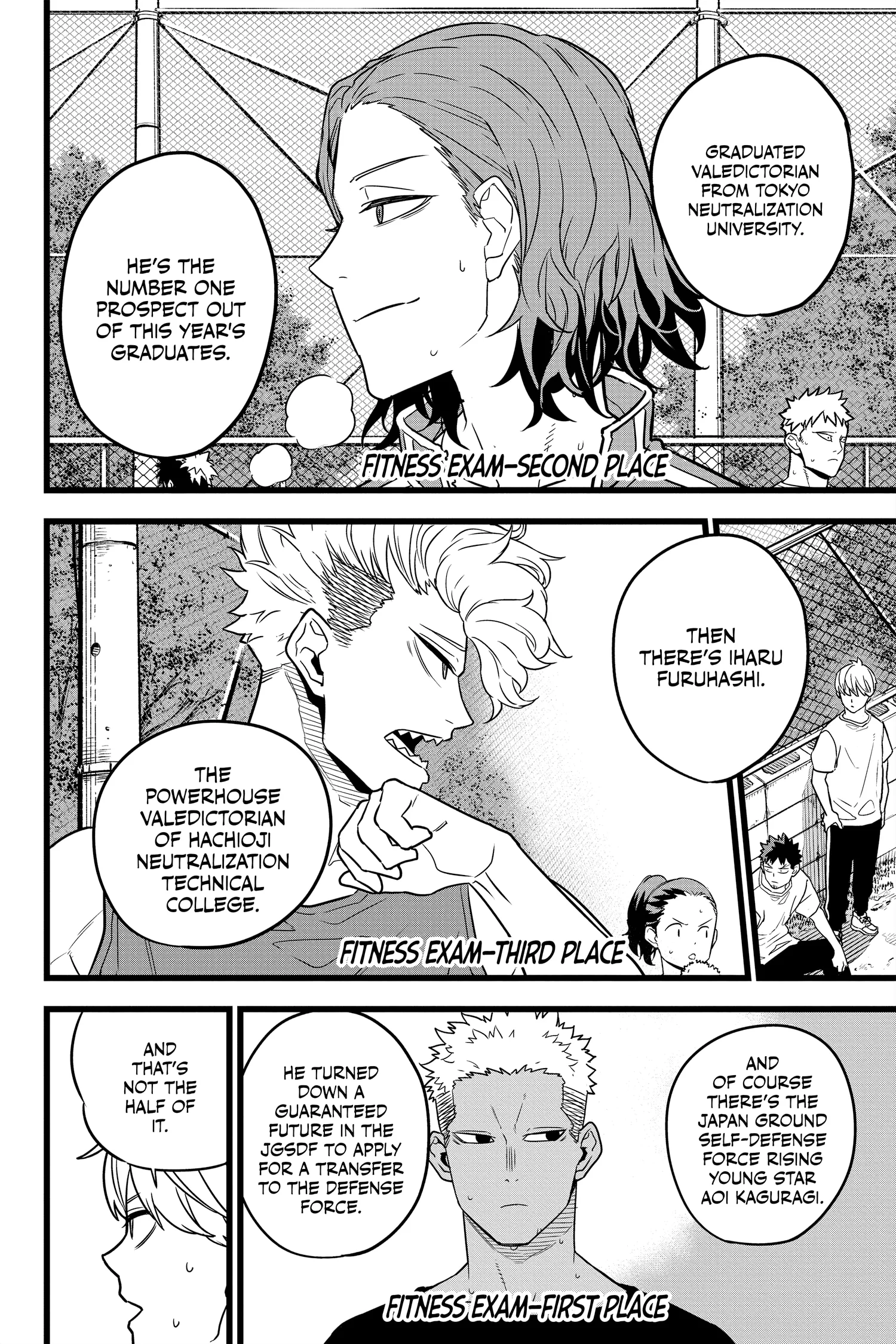 Kaiju No 8 Manga β Chapter Vol 1 β Page 124