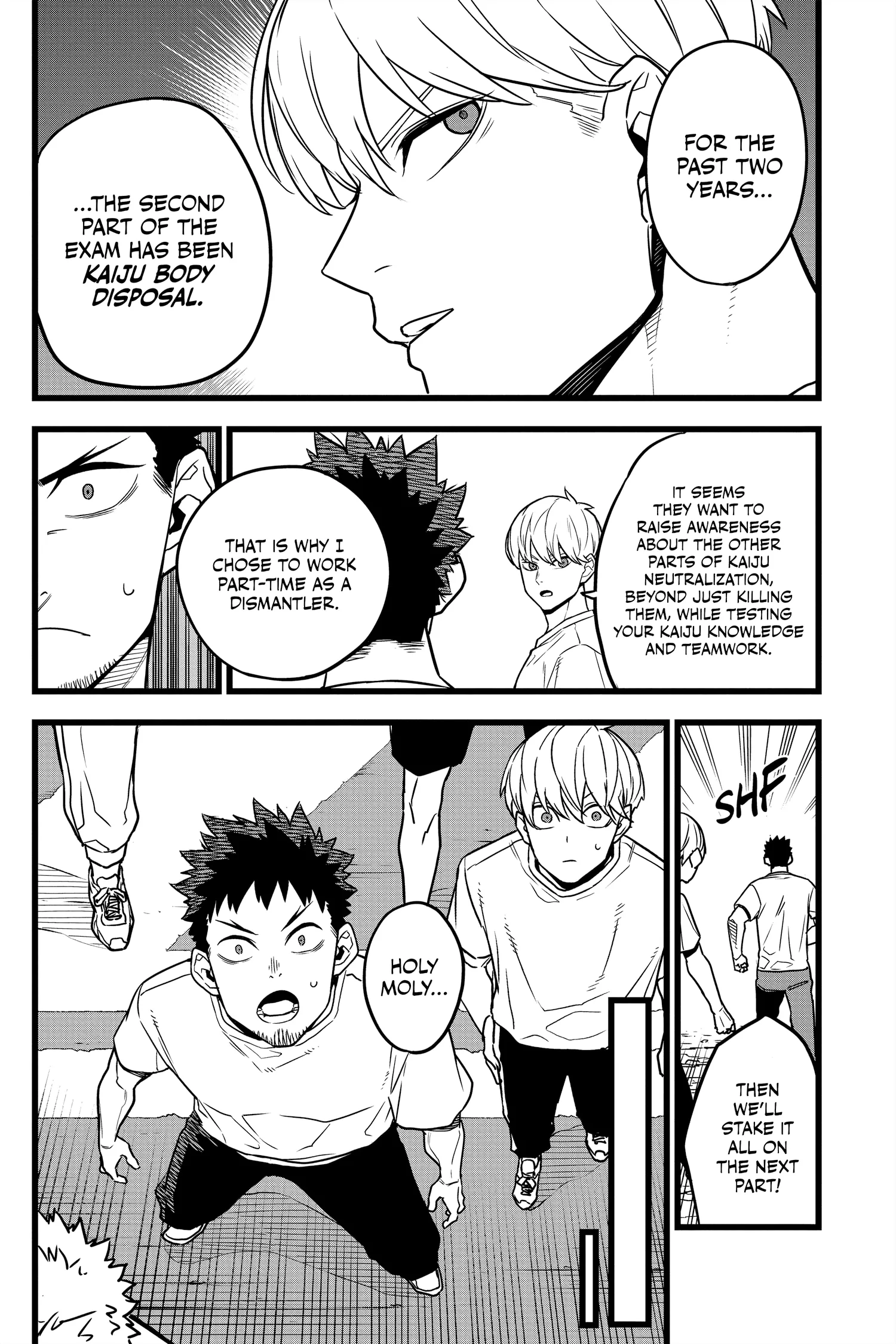 Kaiju No 8 Manga β Chapter Vol 1 β Page 129