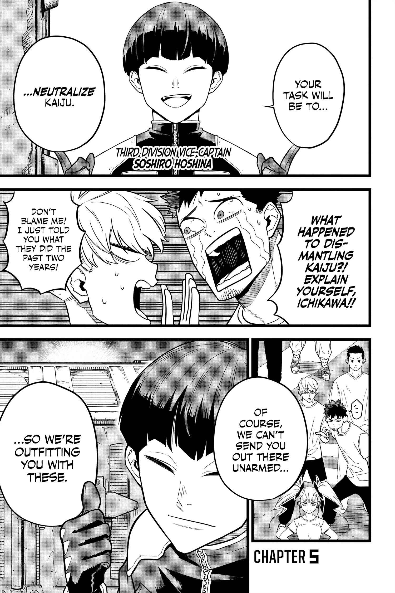 Kaiju No 8 Manga β Chapter Vol 1 β Page 133