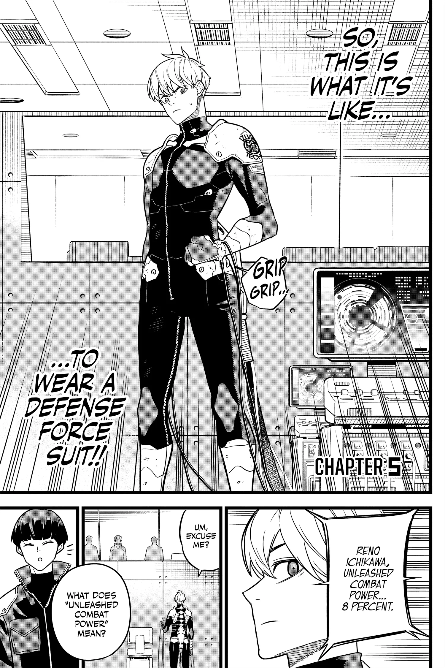 Kaiju No 8 Manga β Chapter Vol 1 β Page 135