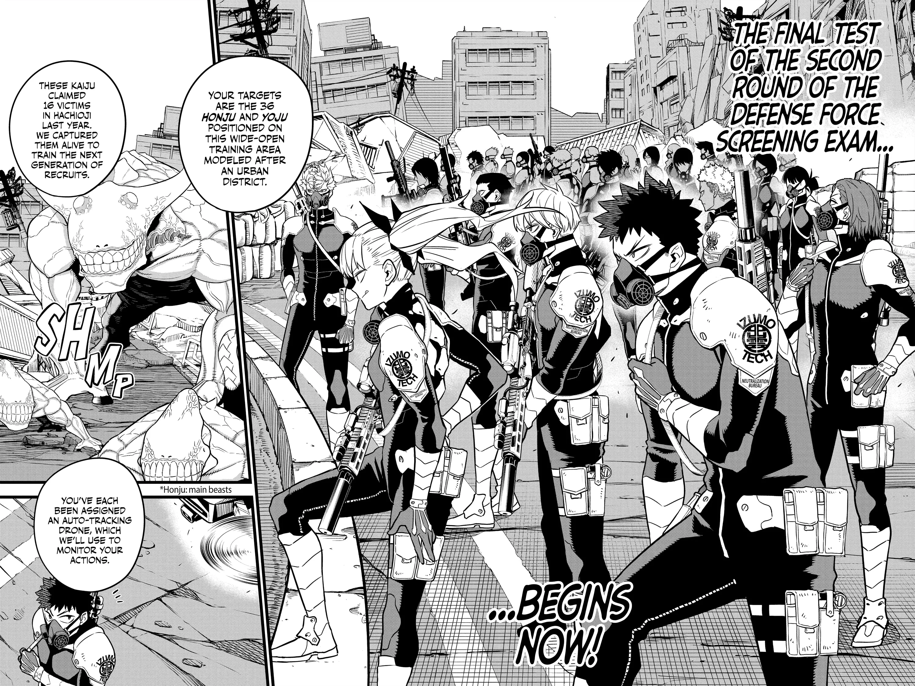 Kaiju No 8 Manga β Chapter Vol 1 β Page 140