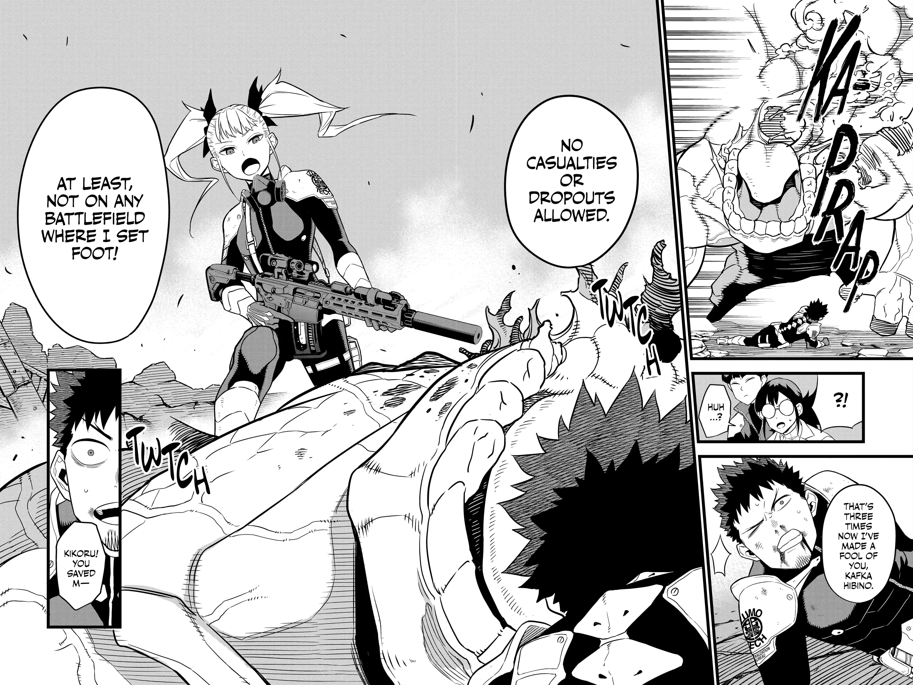Kaiju No 8 Manga β Chapter Vol 1 β Page 153