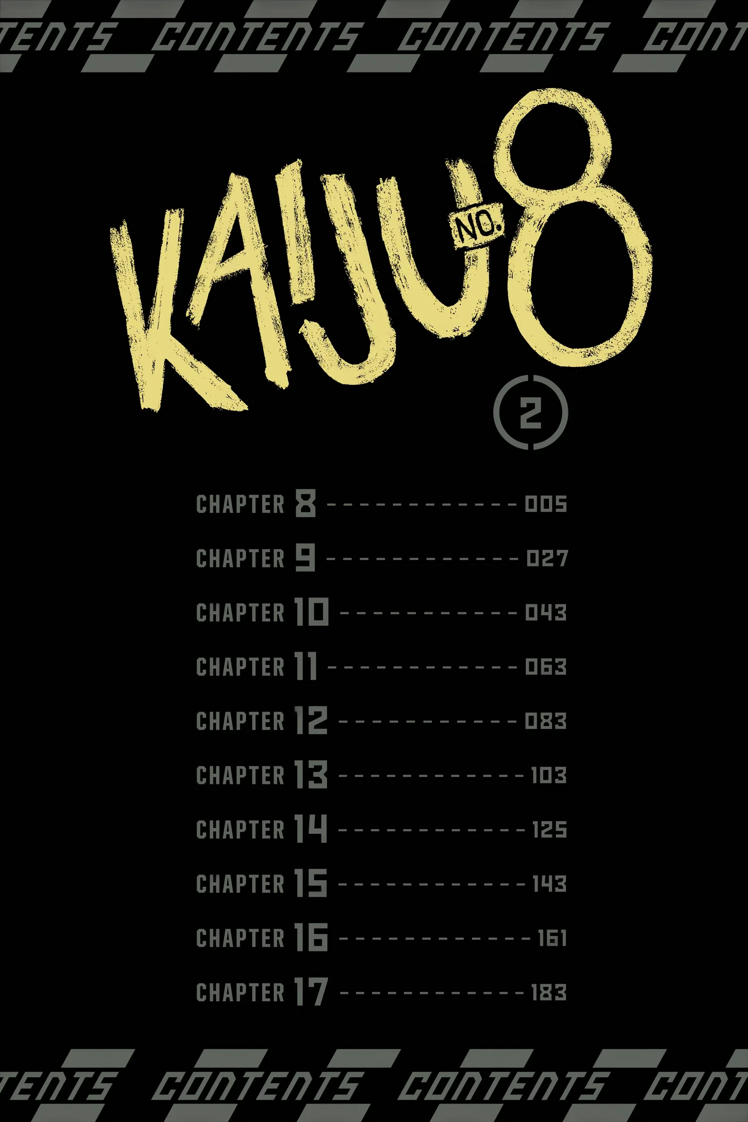 Kaiju No 8 Manga β Chapter Vol 2 β Page 5