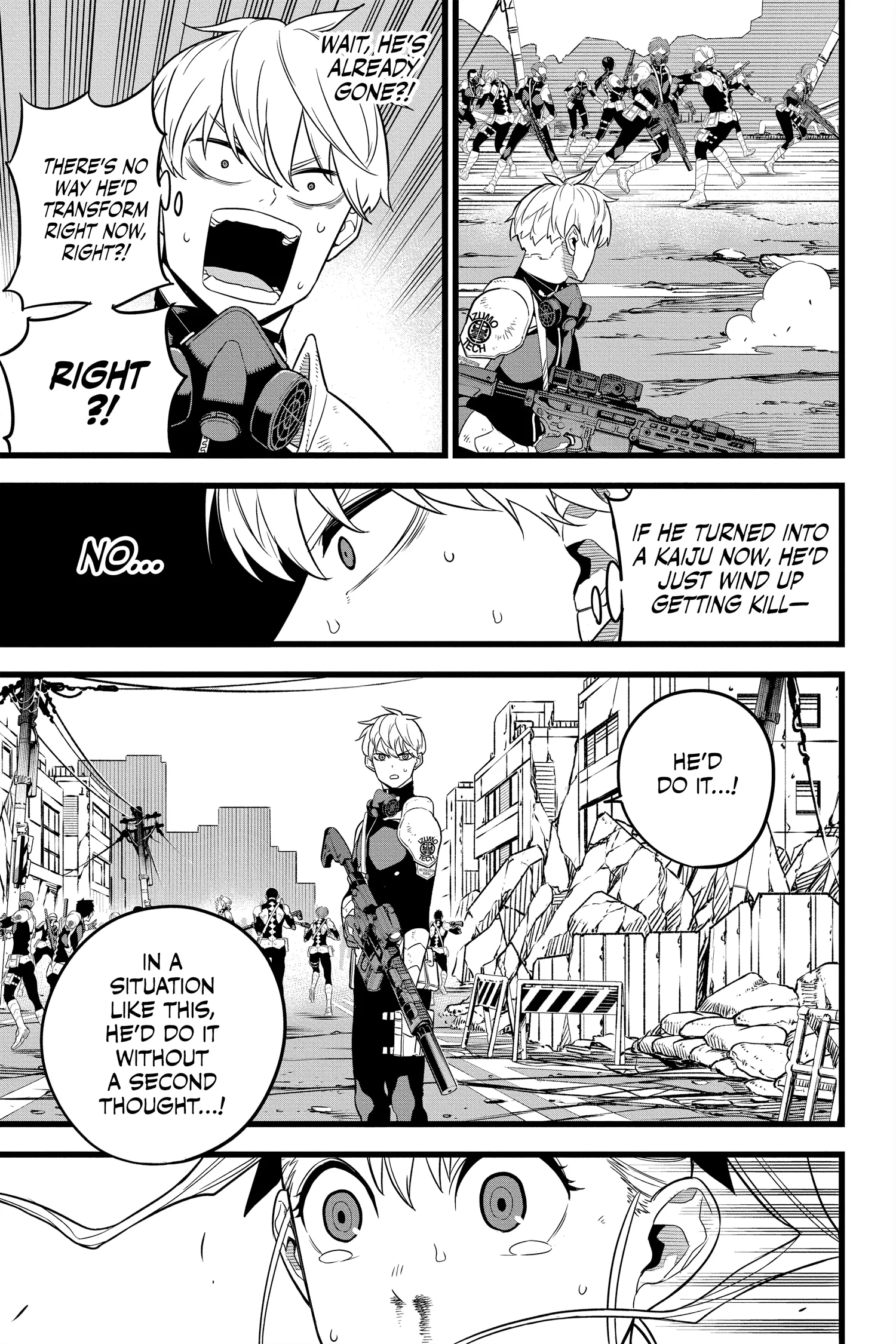 Kaiju No 8 Manga β Chapter Vol 2 β Page 8