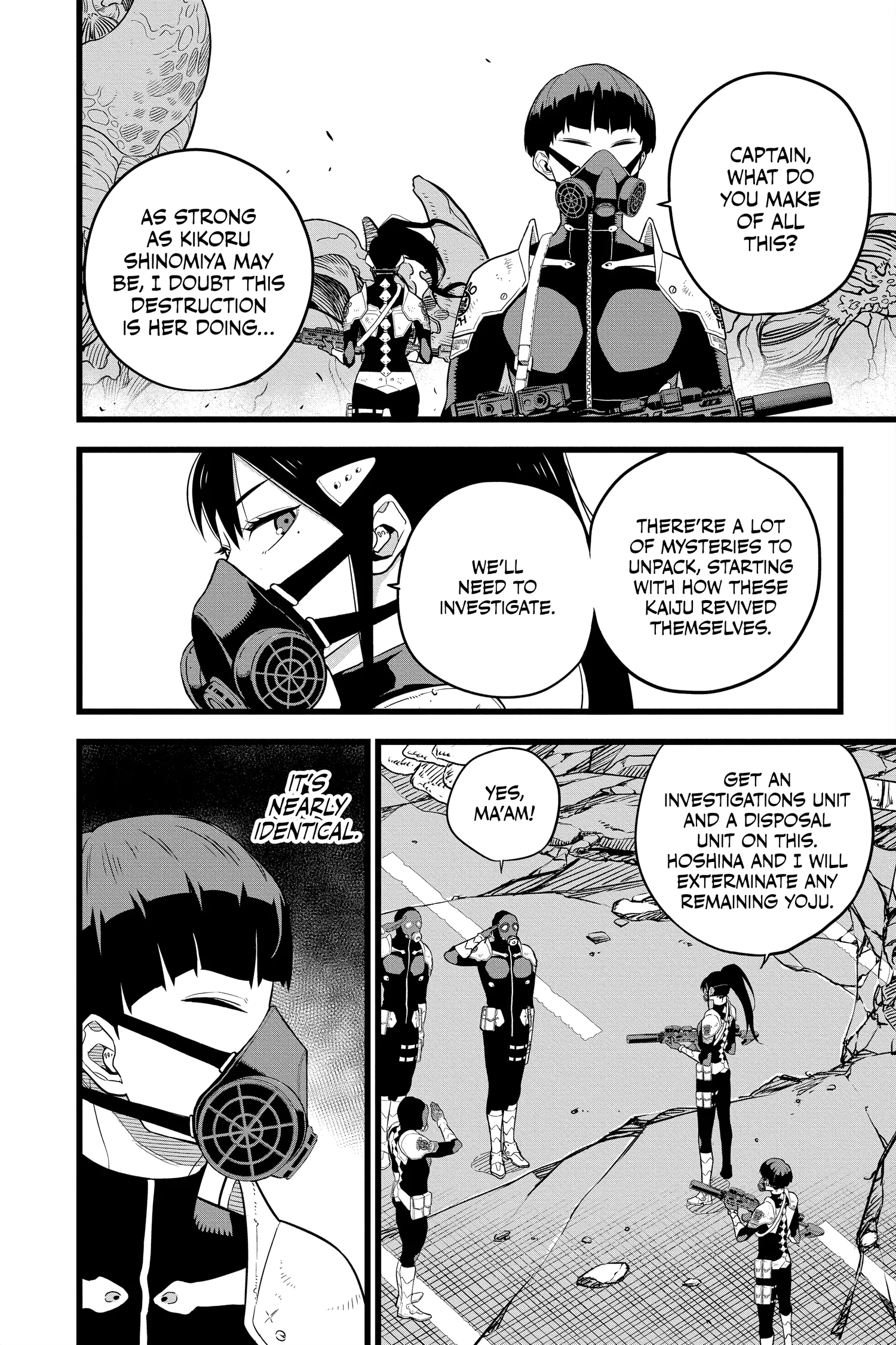 Kaiju No 8 Manga β Chapter Vol 2 β Page 30