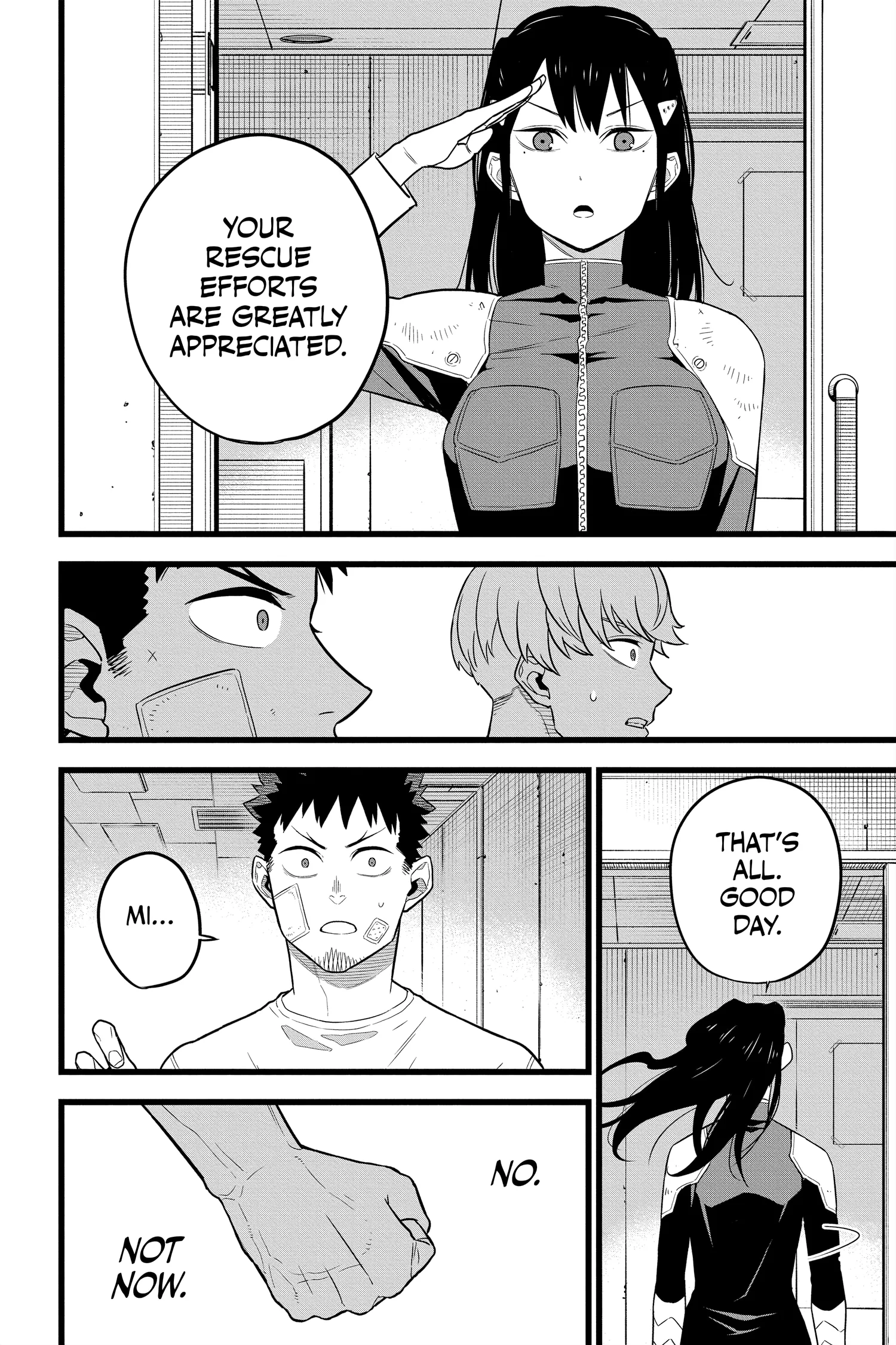 Kaiju No 8 Manga β Chapter Vol 2 β Page 36