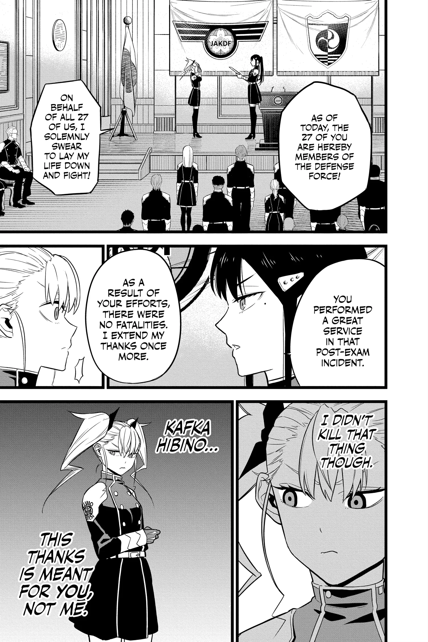 Kaiju No 8 Manga β Chapter Vol 2 β Page 49