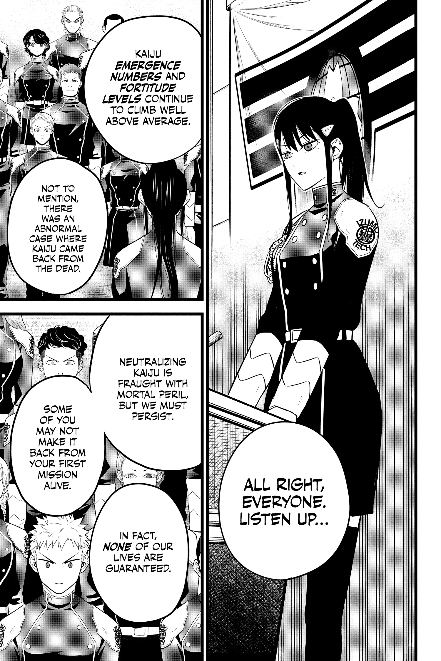 Kaiju No 8 Manga β Chapter Vol 2 β Page 55
