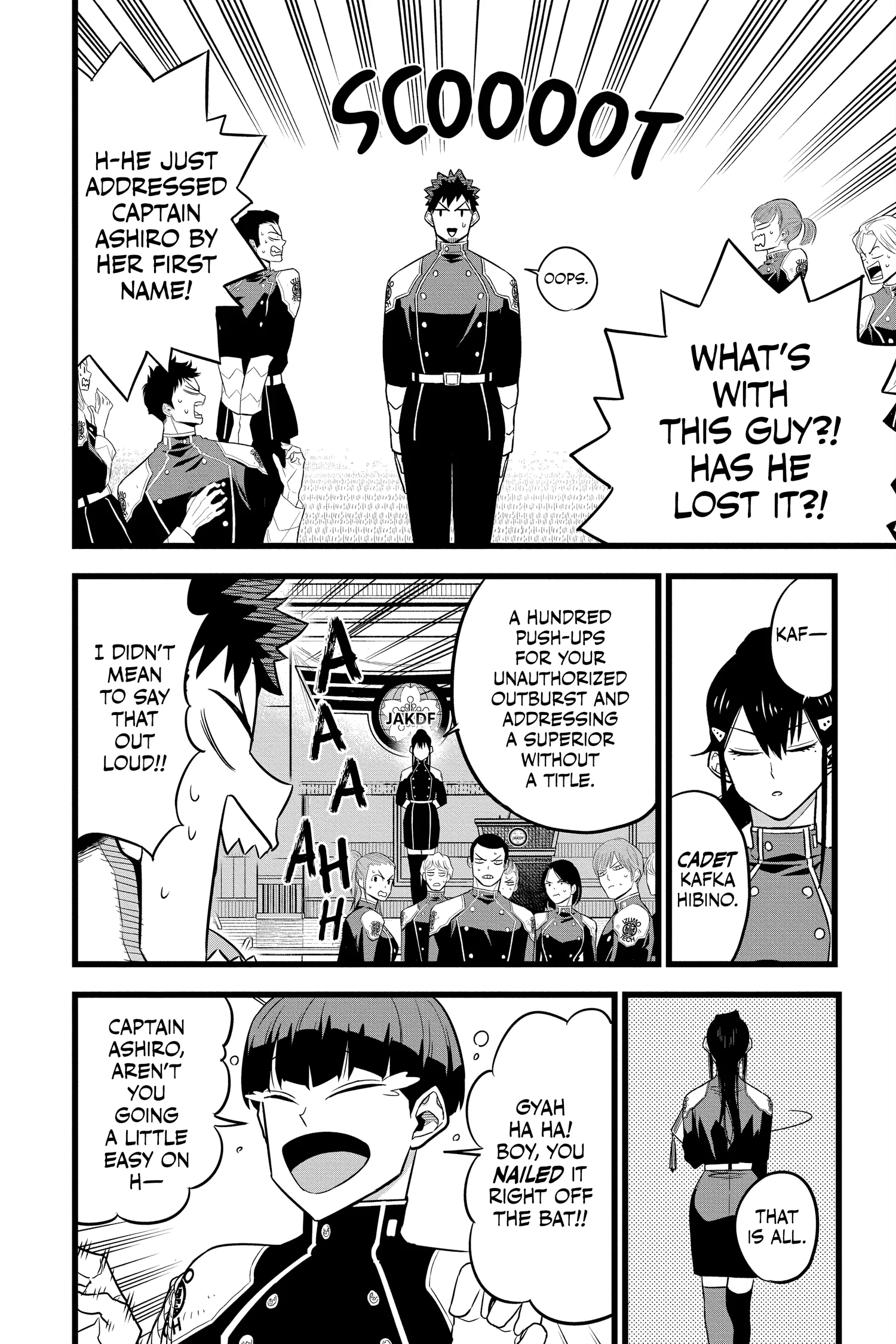 Kaiju No 8 Manga β Chapter Vol 2 β Page 58