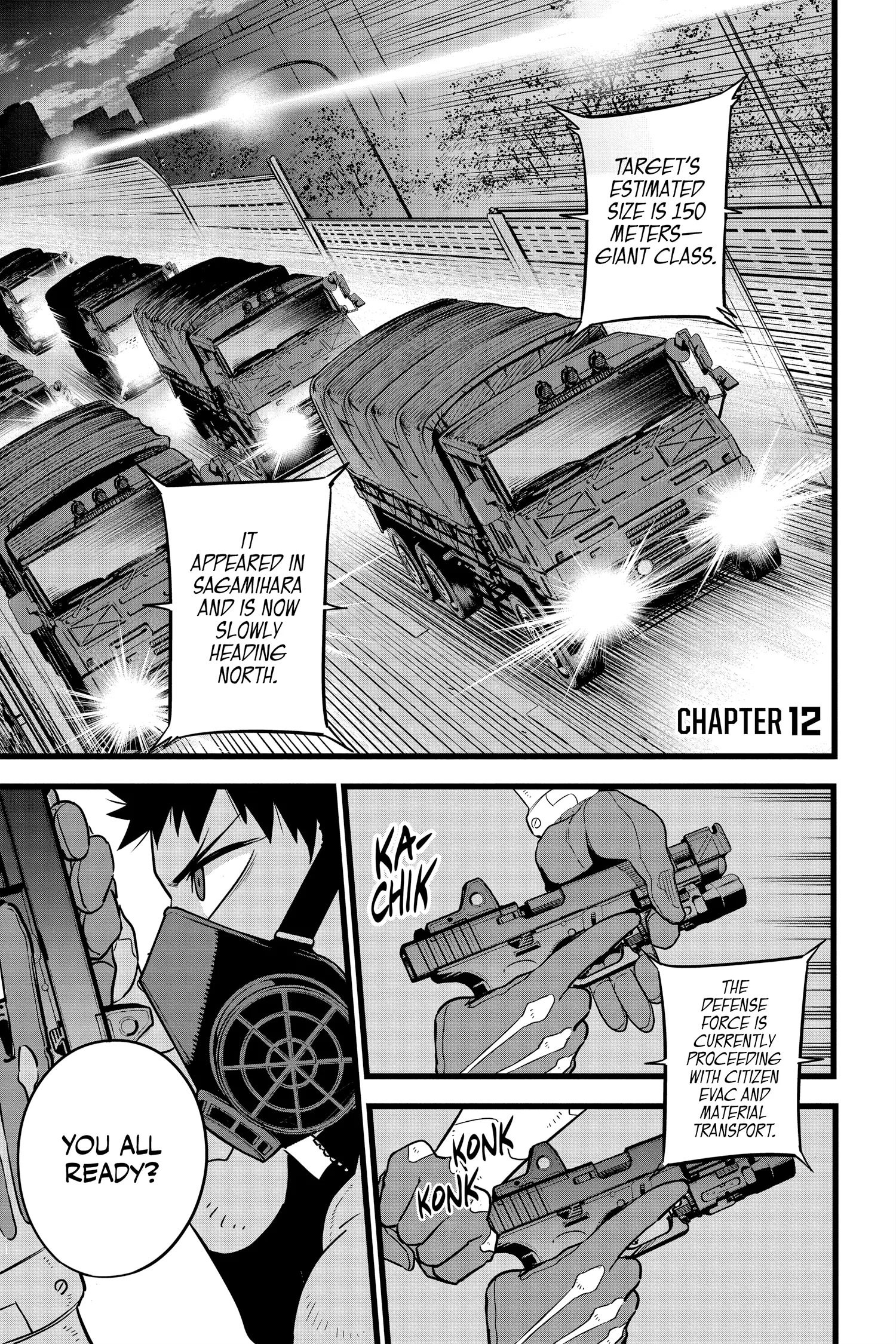 Kaiju No 8 Manga β Chapter Vol 2 β Page 83