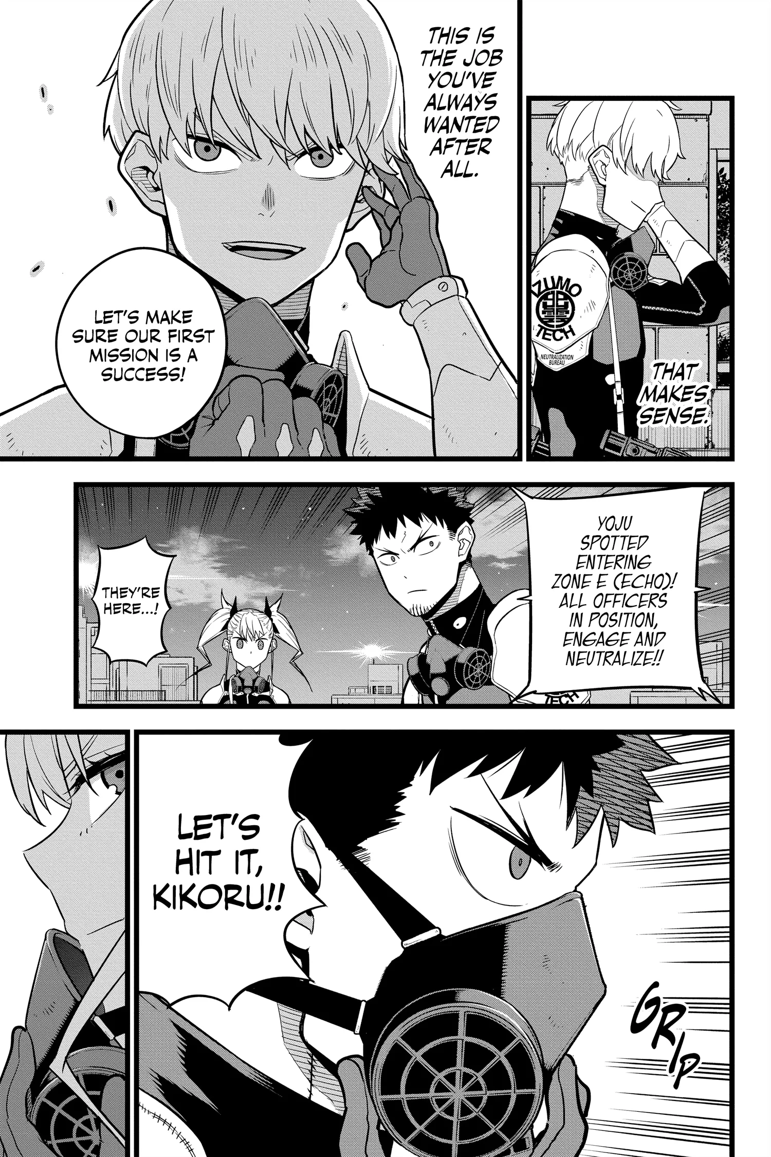 Kaiju No 8 Manga β Chapter Vol 2 β Page 97