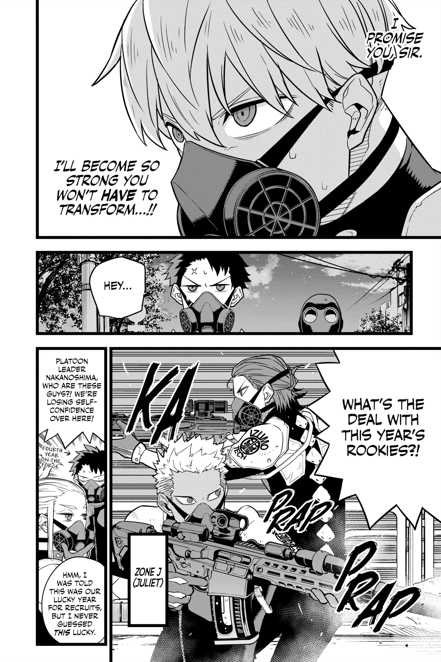 Kaiju No 8 Manga β Chapter Vol 2 β Page 110