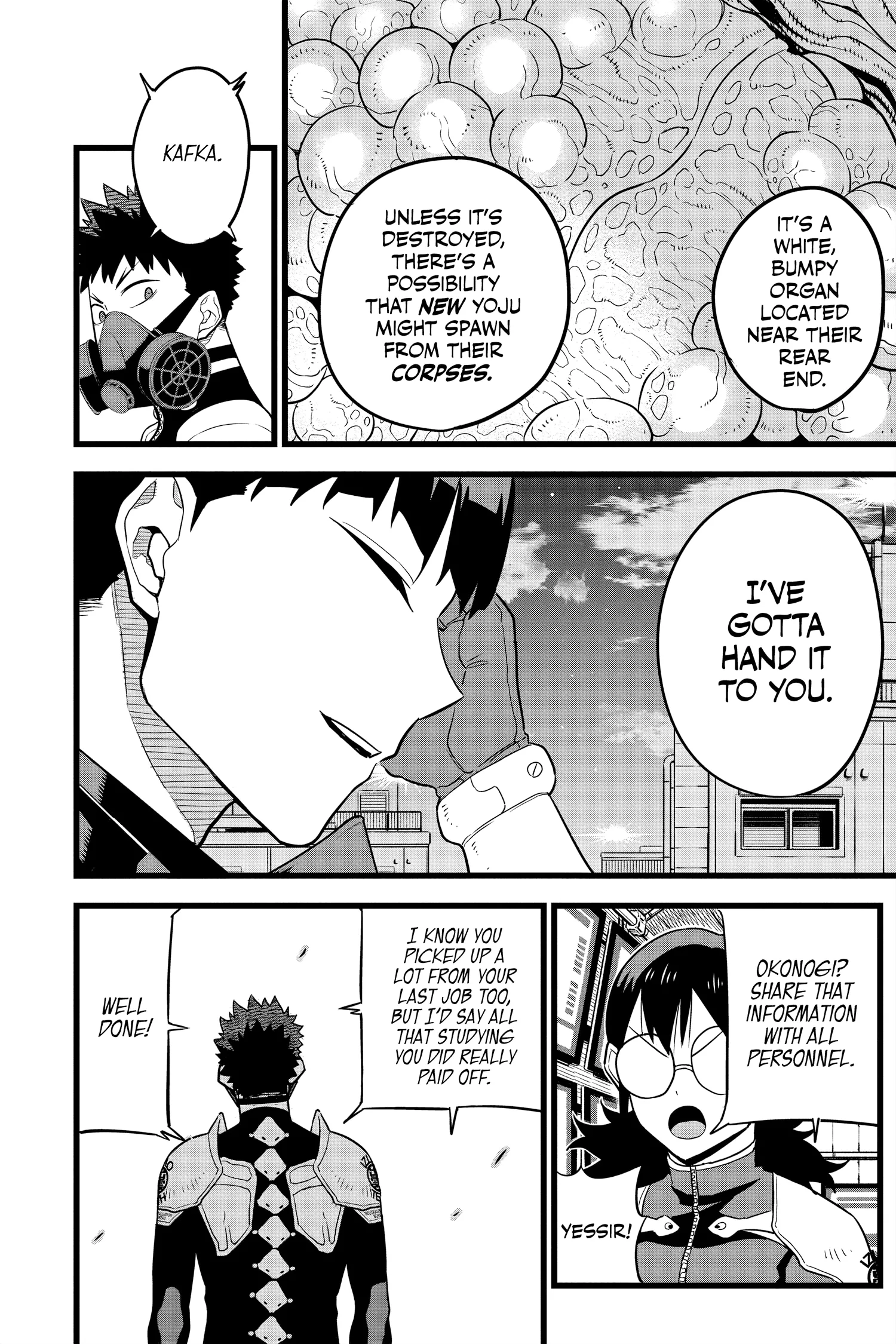 Kaiju No 8 Manga β Chapter Vol 2 β Page 116
