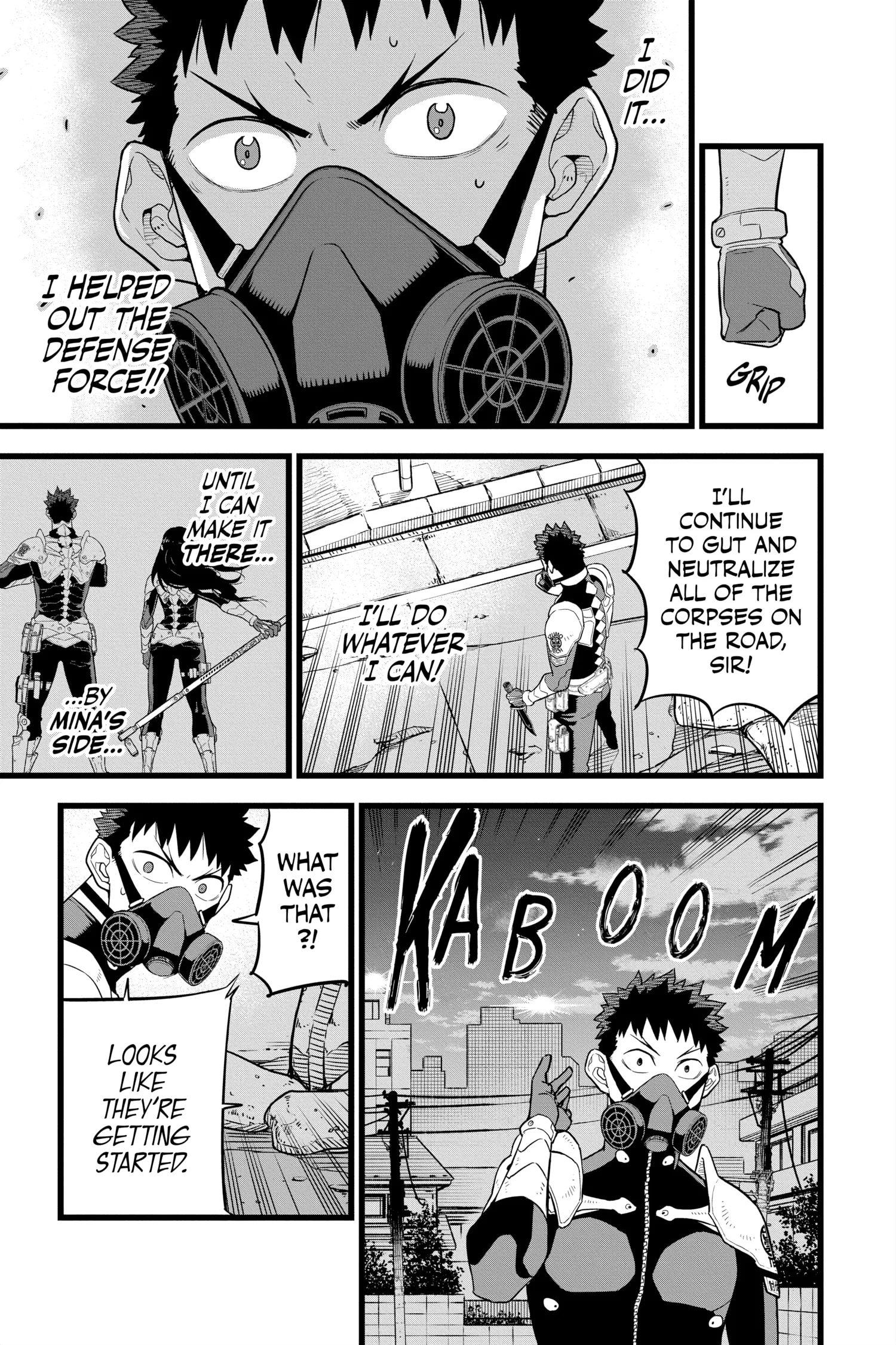 Kaiju No 8 Manga β Chapter Vol 2 β Page 117