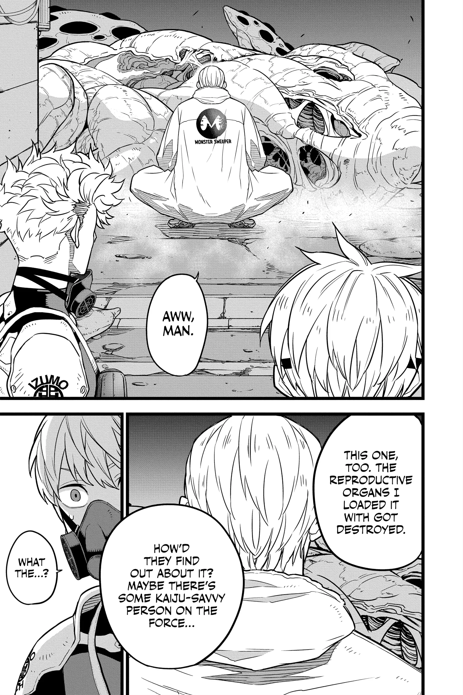 Kaiju No 8 Manga β Chapter Vol 2 β Page 136