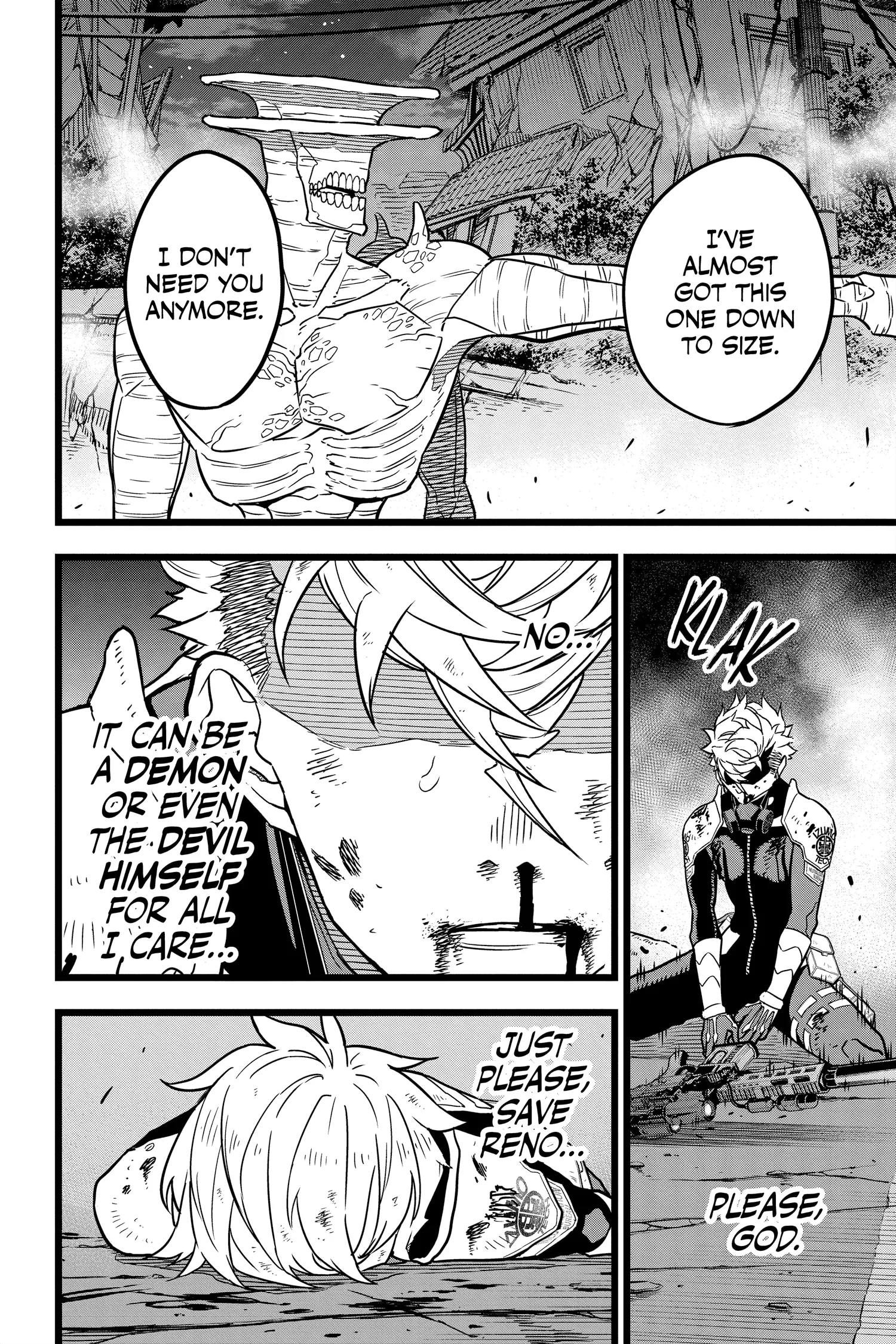 Kaiju No 8 Manga β Chapter Vol 2 β Page 184