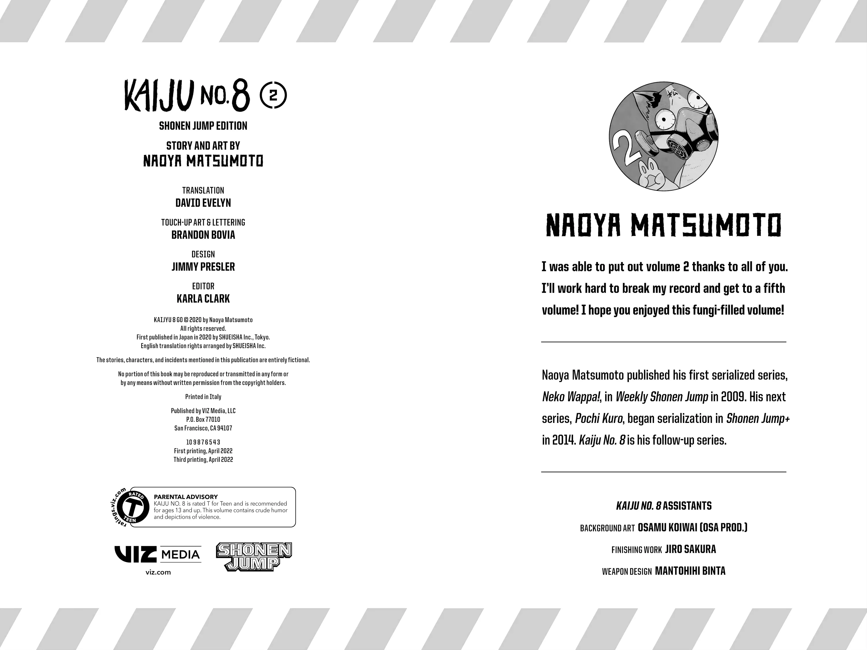 Kaiju No 8 Manga β Chapter Vol 2 β Page 195