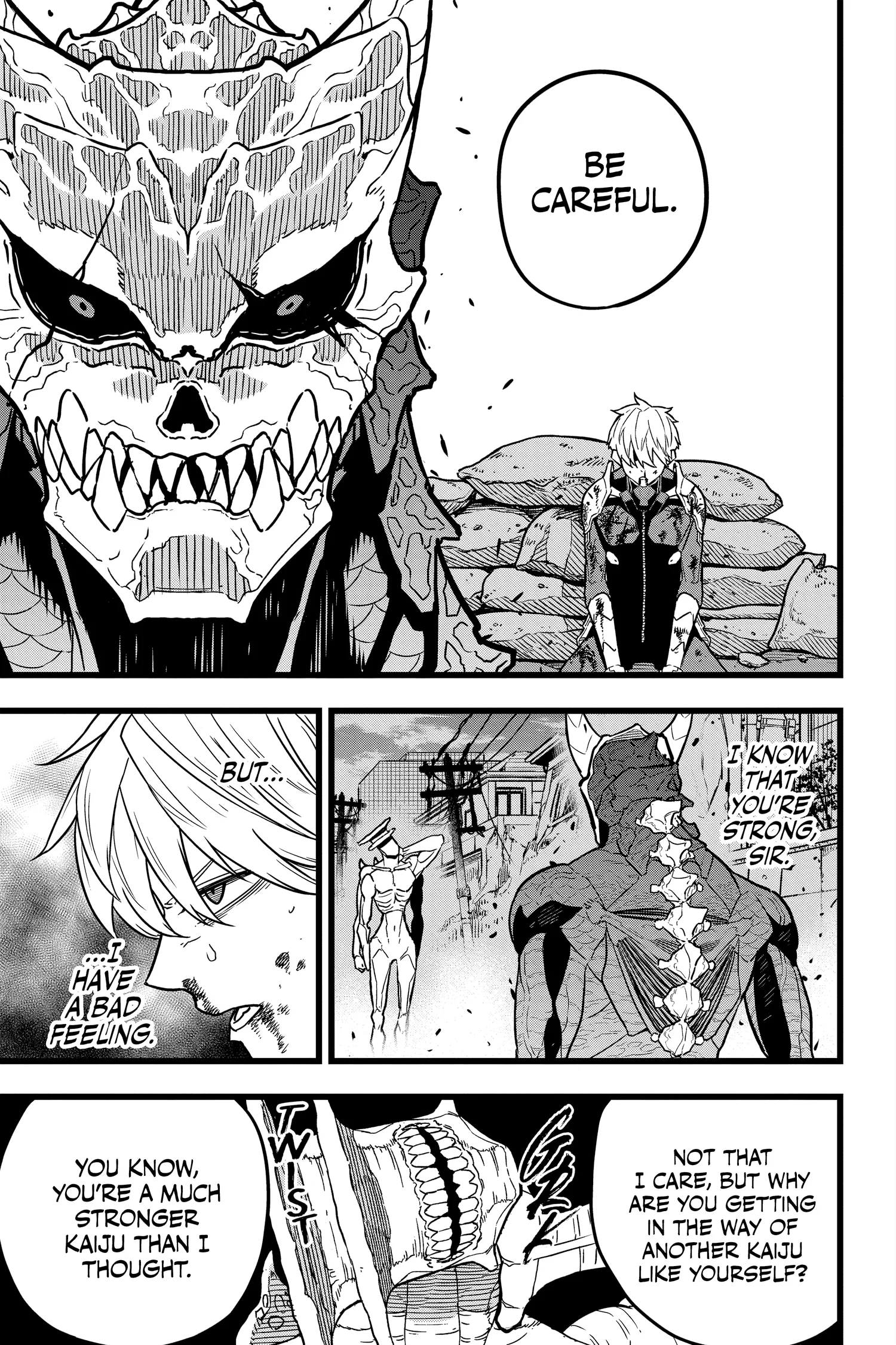 Kaiju No 8 Manga — Chapter Vol 3 — Page 8