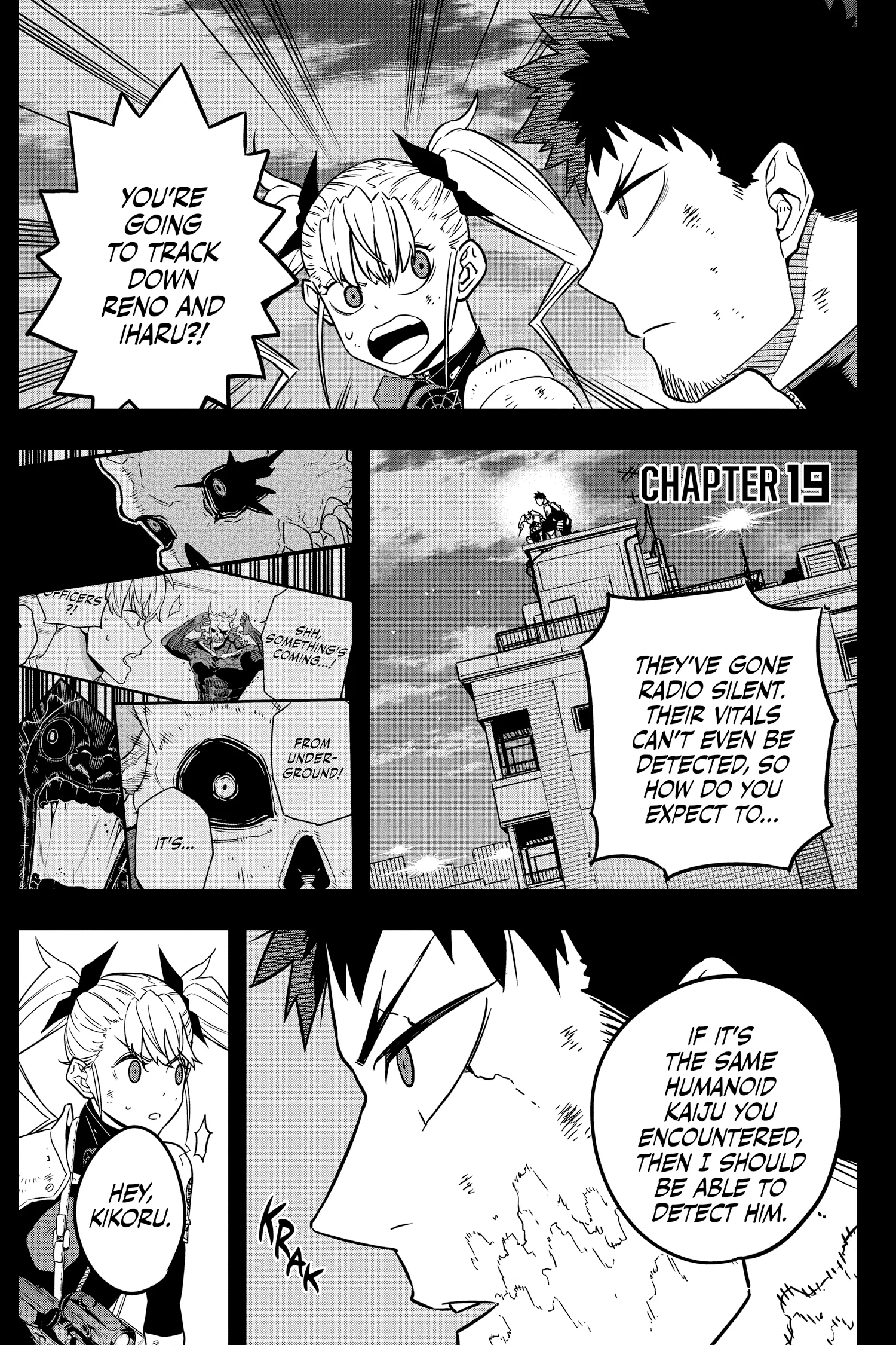 Kaiju No 8 Manga — Chapter Vol 3 — Page 28