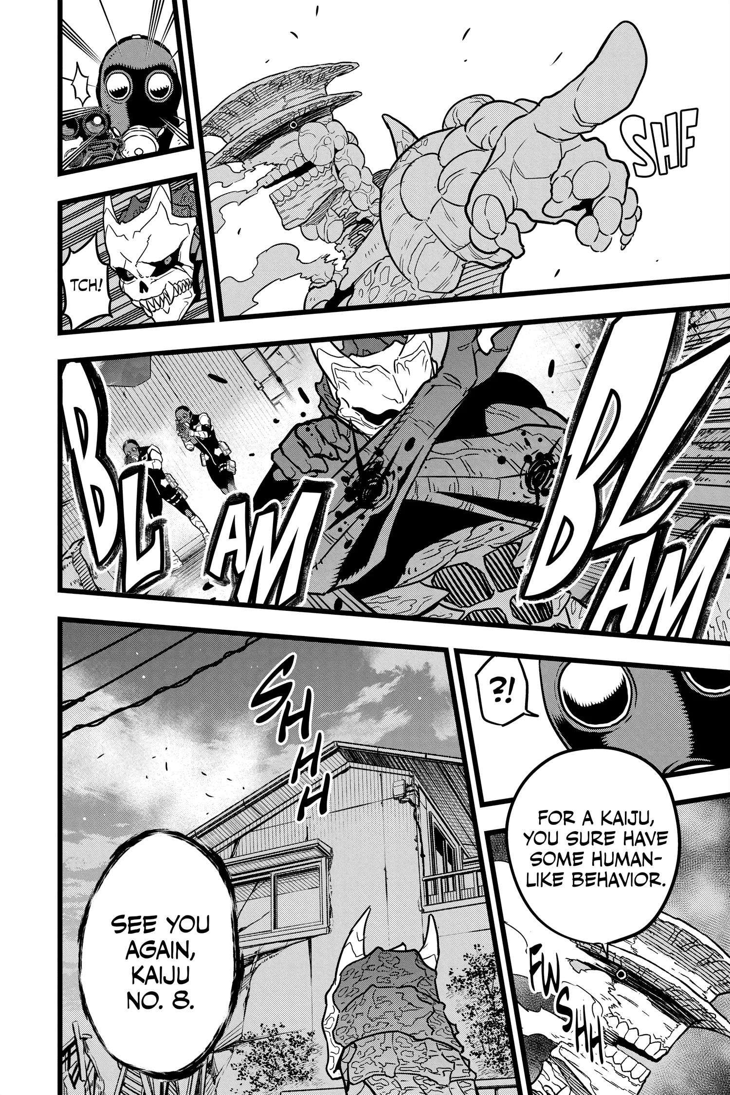 Kaiju No 8 Manga — Chapter Vol 3 — Page 33