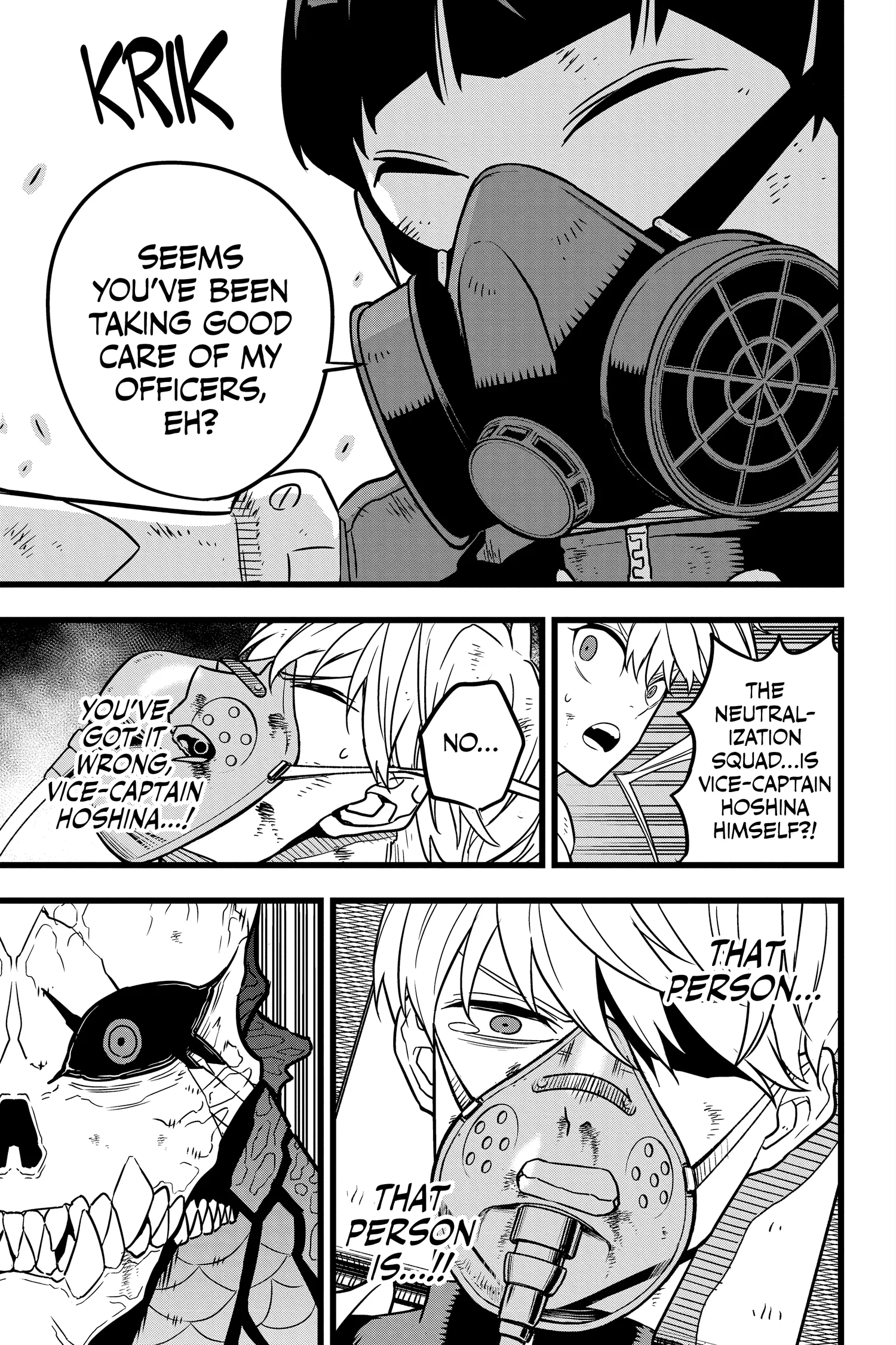 Kaiju No 8 Manga — Chapter Vol 3 — Page 38
