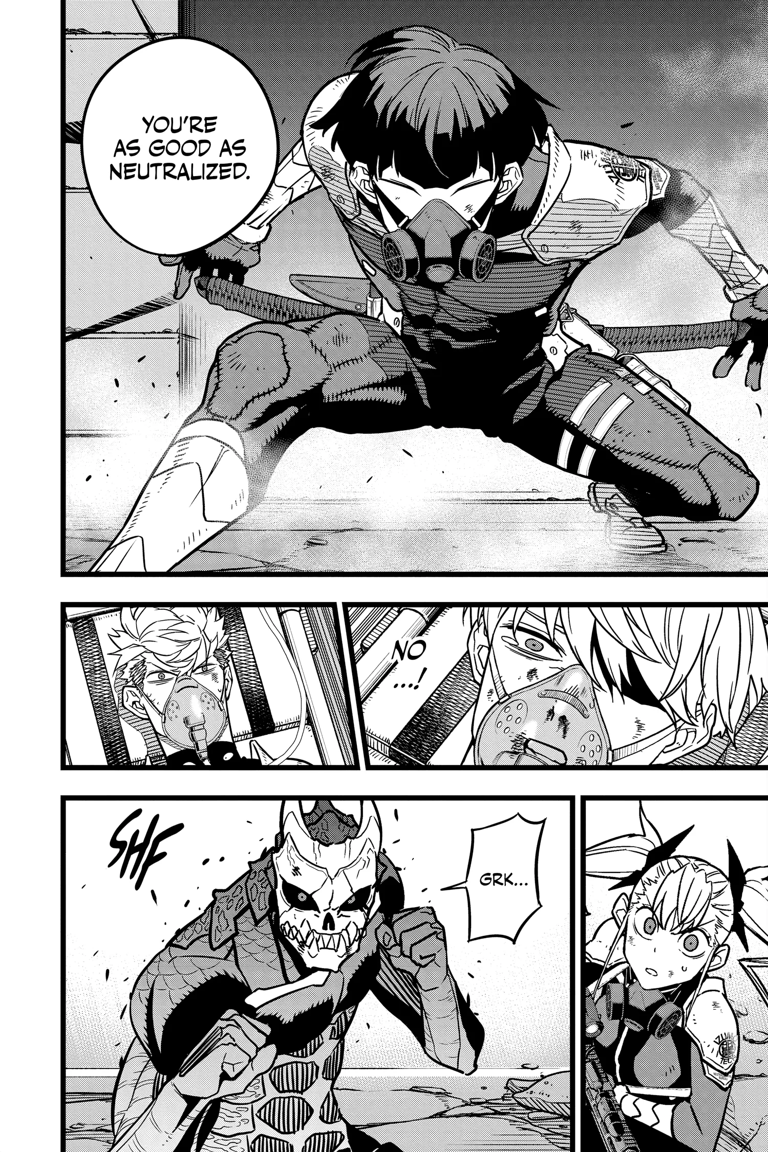 Kaiju No 8 Manga — Chapter Vol 3 — Page 45