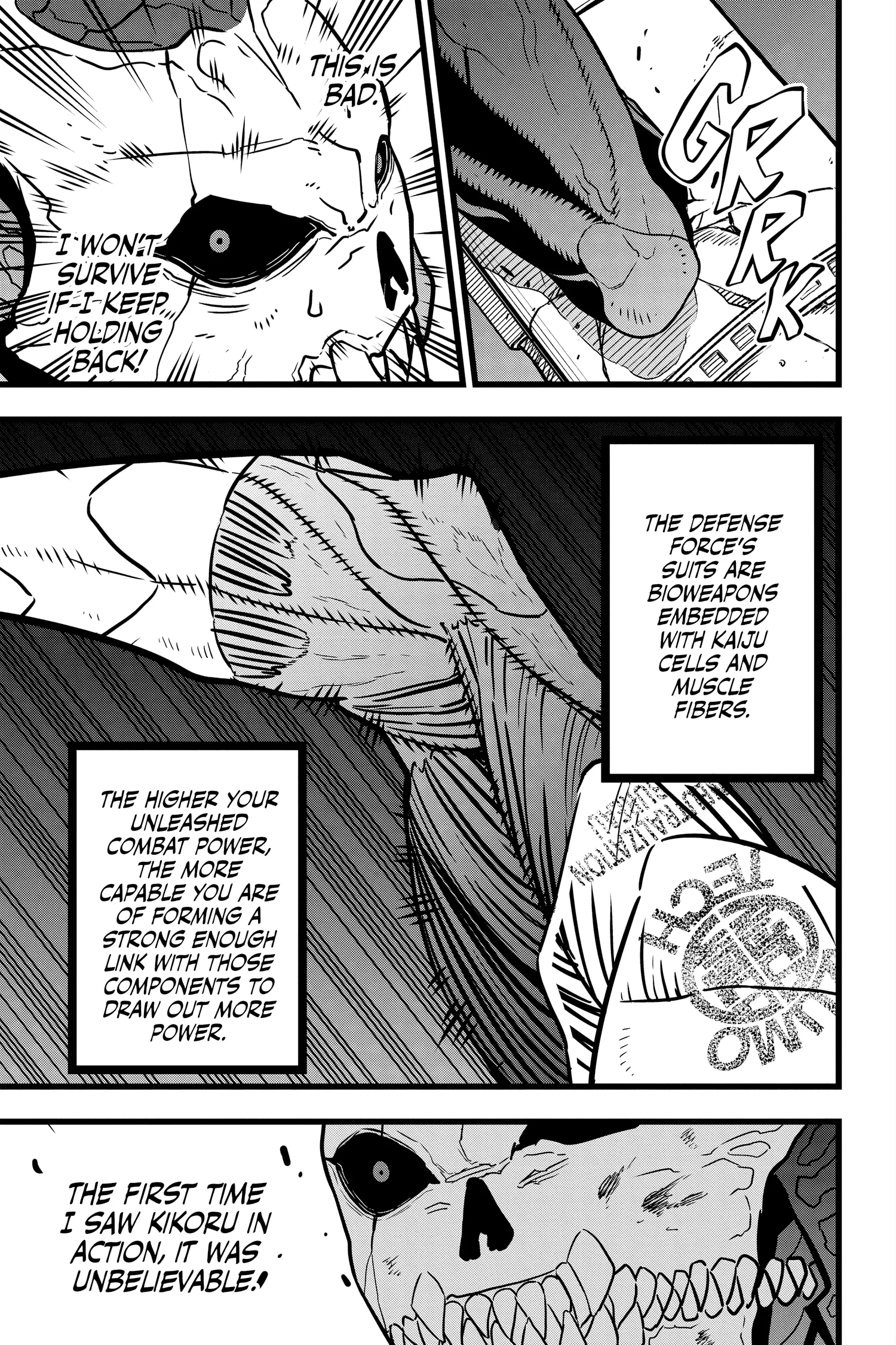 Kaiju No 8 Manga — Chapter Vol 3 — Page 48