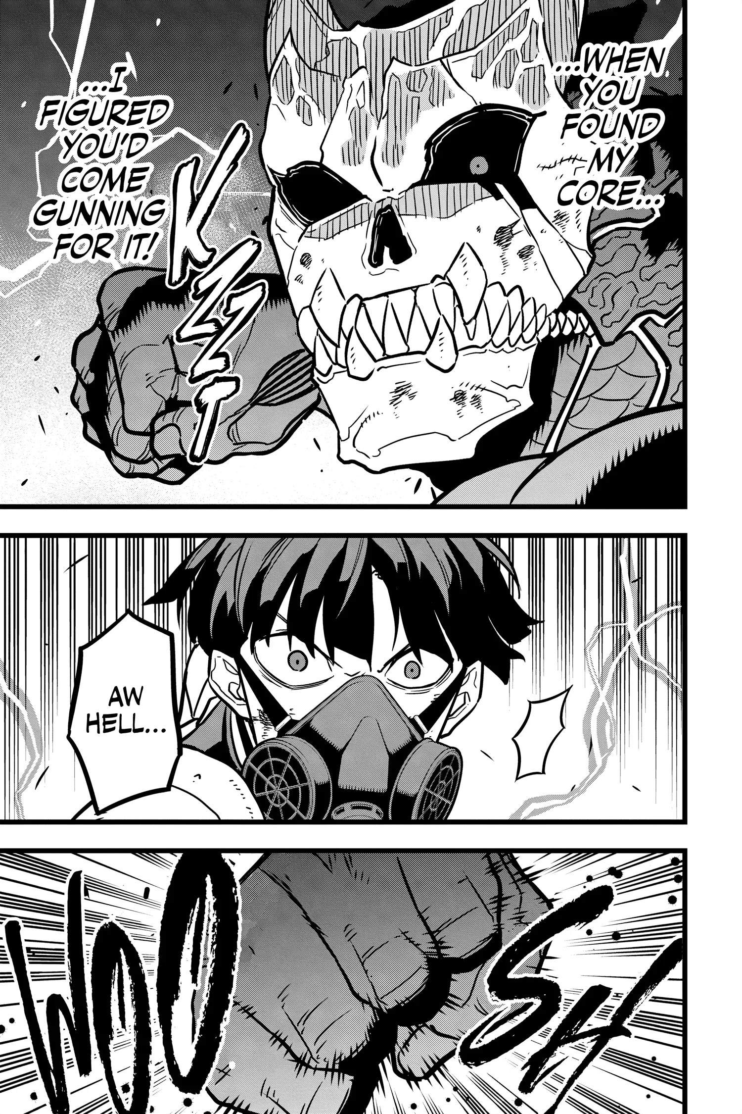 Kaiju No 8 Manga — Chapter Vol 3 — Page 58