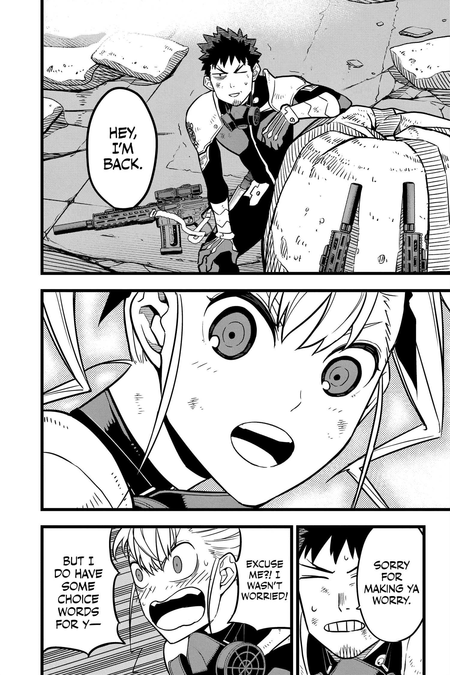 Kaiju No 8 Manga — Chapter Vol 3 — Page 63