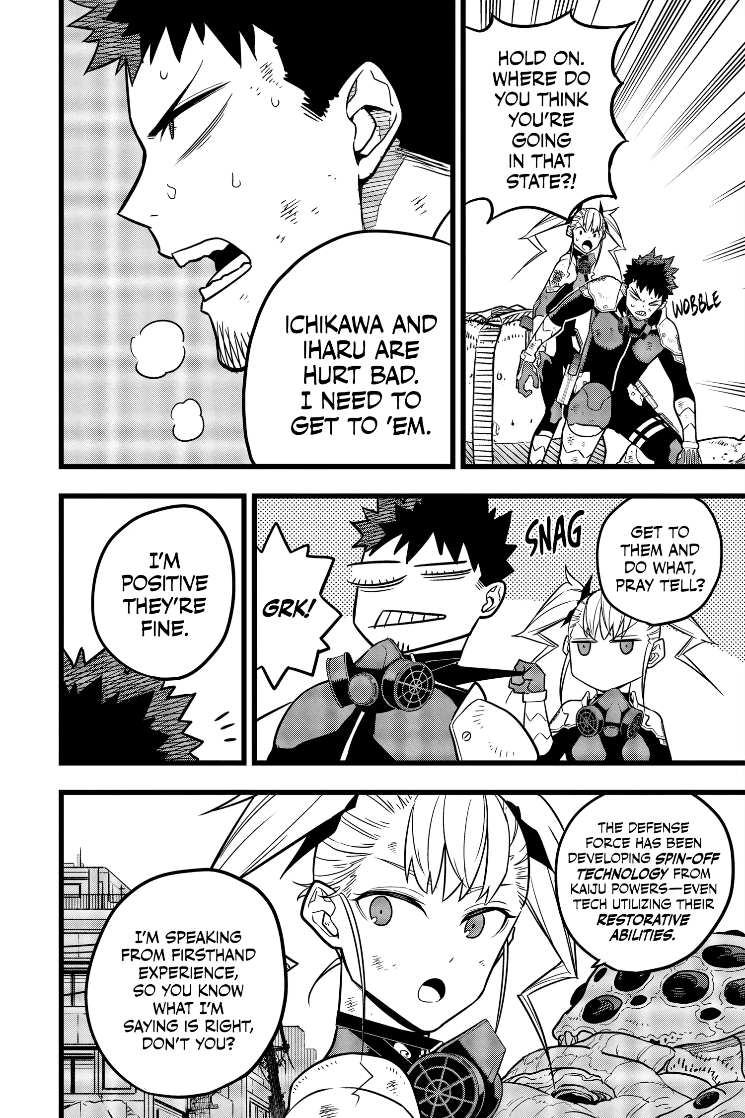 Kaiju No 8 Manga — Chapter Vol 3 — Page 65