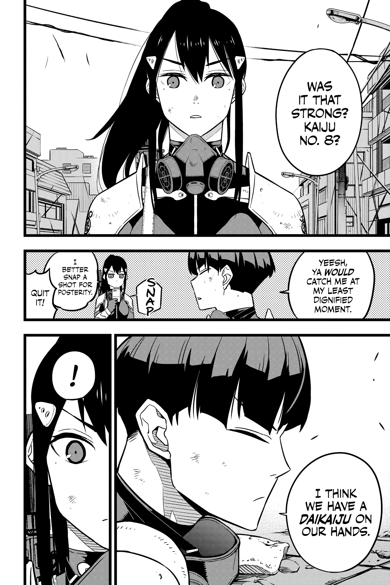 Kaiju No 8 Manga — Chapter Vol 3 — Page 67