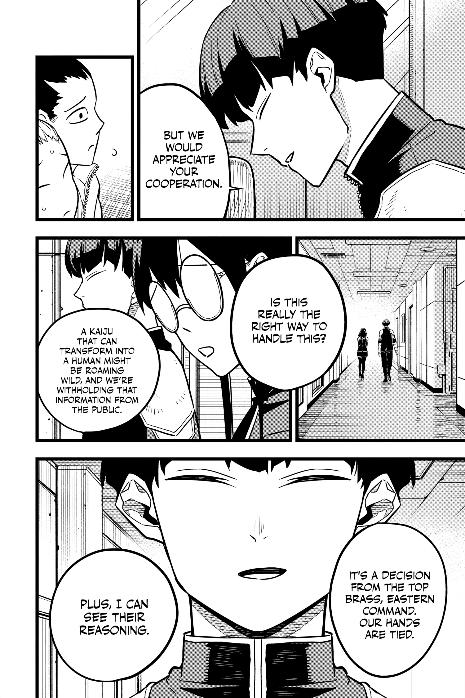 Kaiju No 8 Manga — Chapter Vol 3 — Page 73