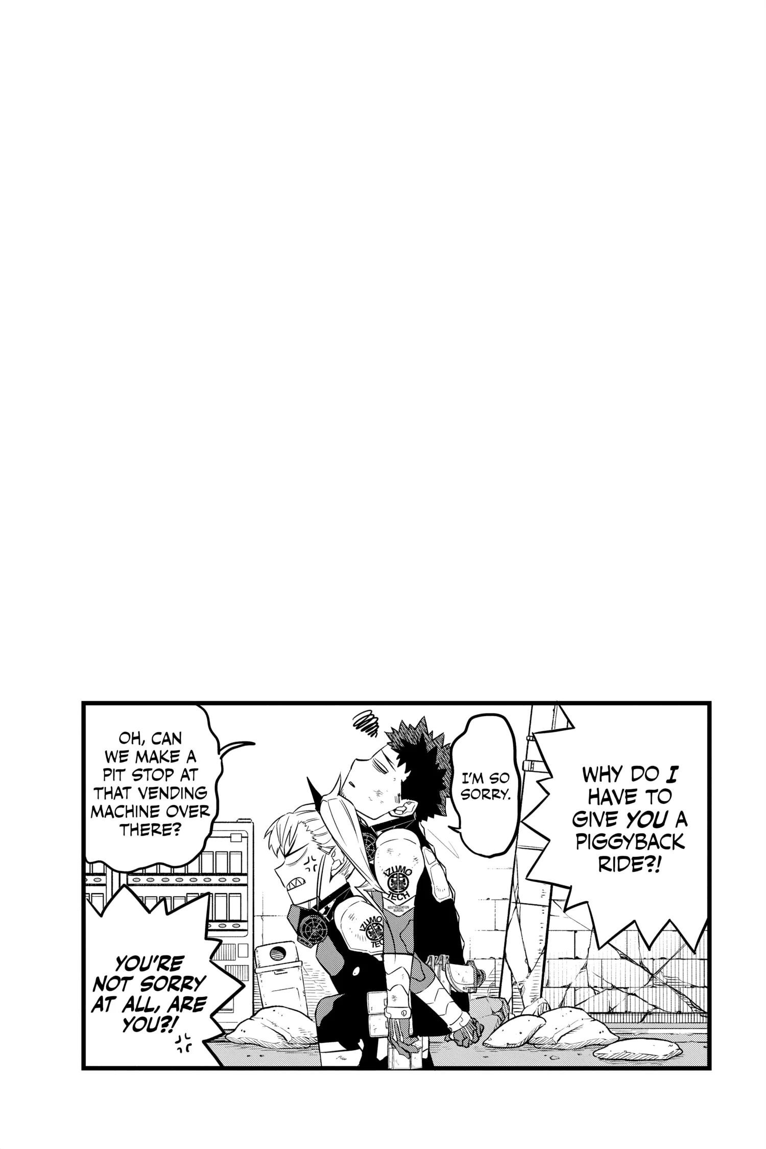 Kaiju No 8 Manga — Chapter Vol 3 — Page 81